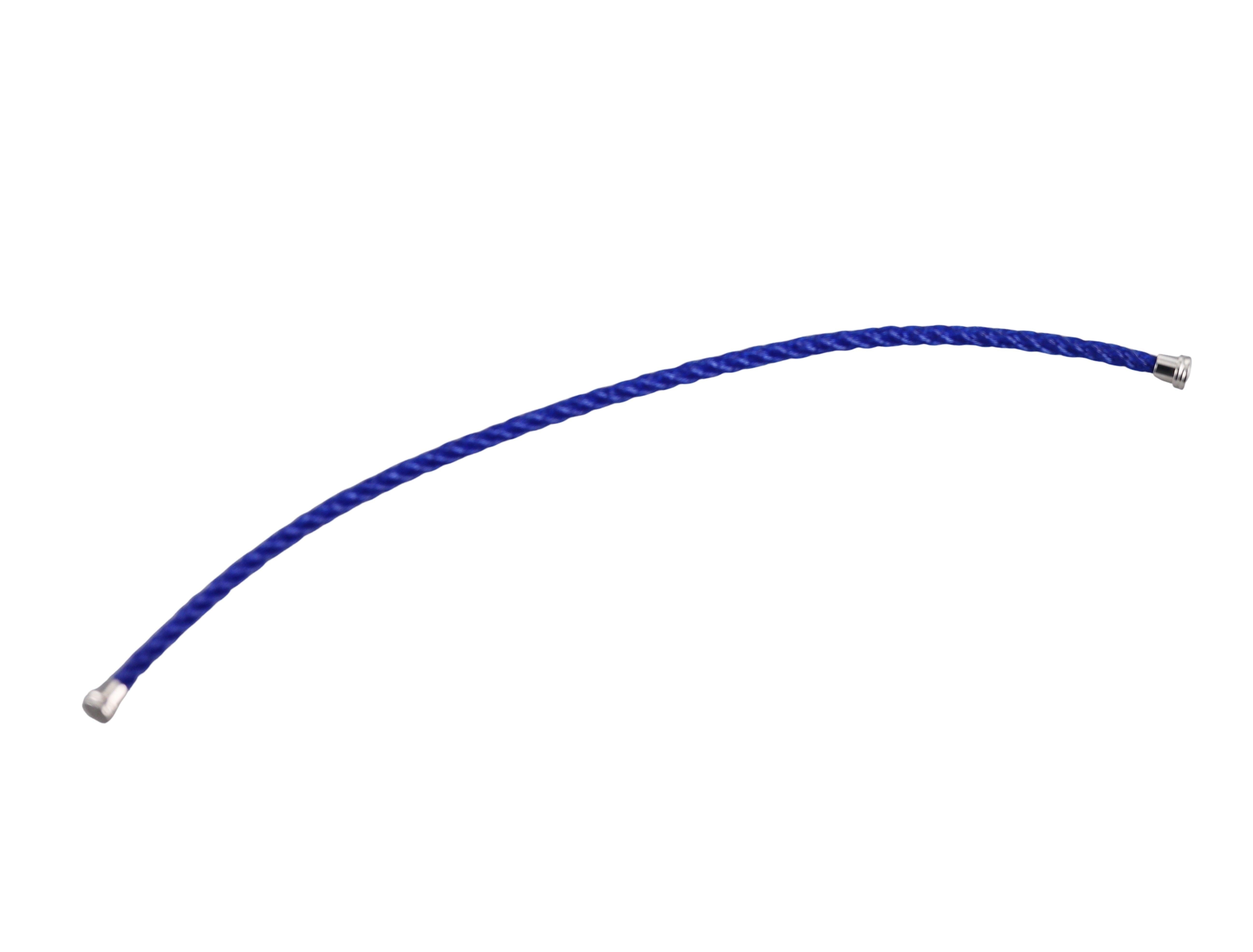 Fred Force 10 Bracelet Indigo Blue Cable Large QA-144500