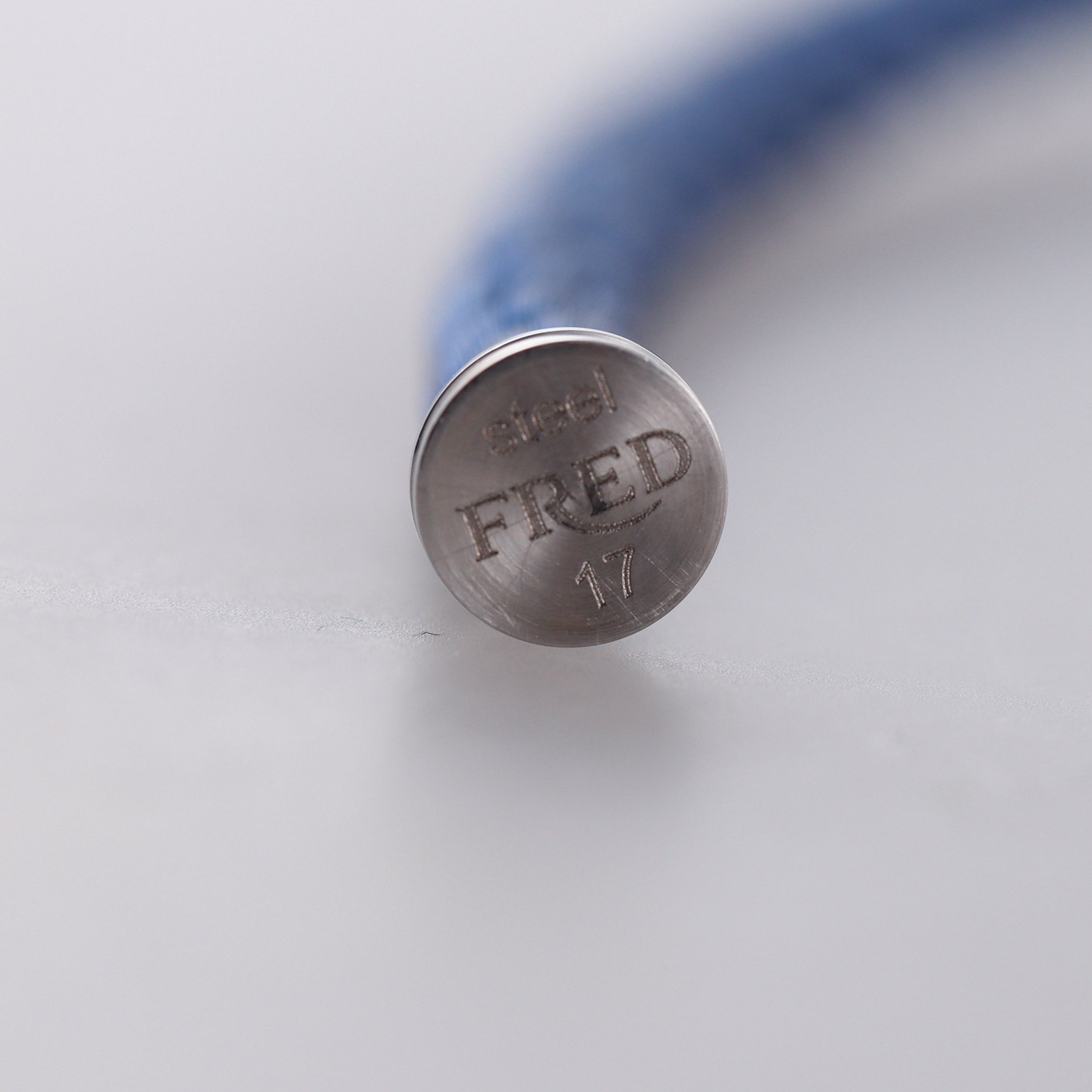 Fred Force 10 Bracelet Light Blue Double Cable Large QA-148