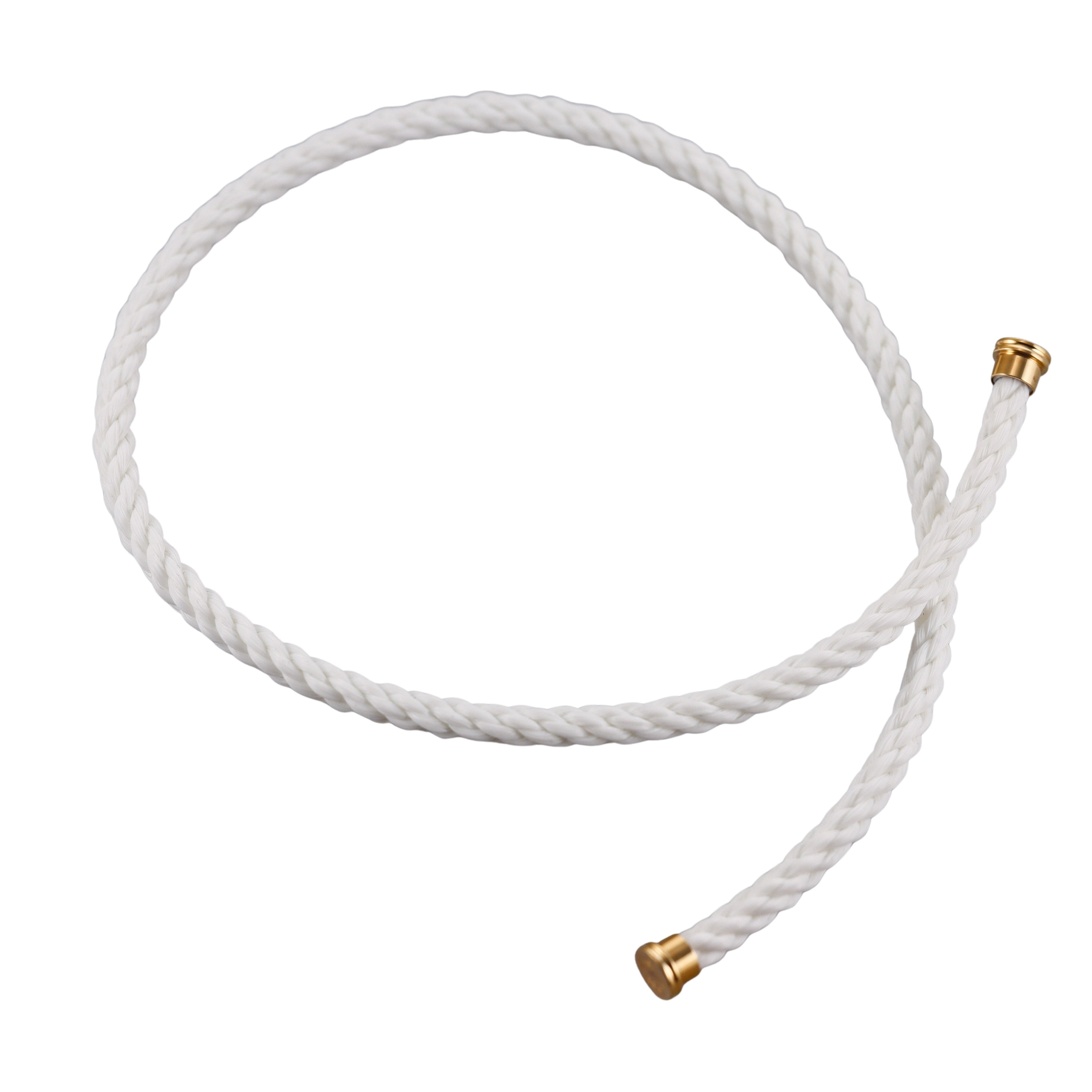 Fred Force 10 Bracelet White Double Cable Large QA-149