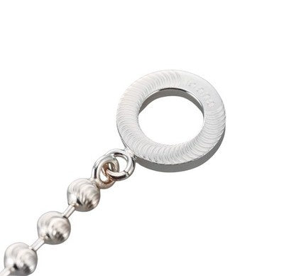 Gucci Boule Sterling Silver Chain Toggle Bracelet