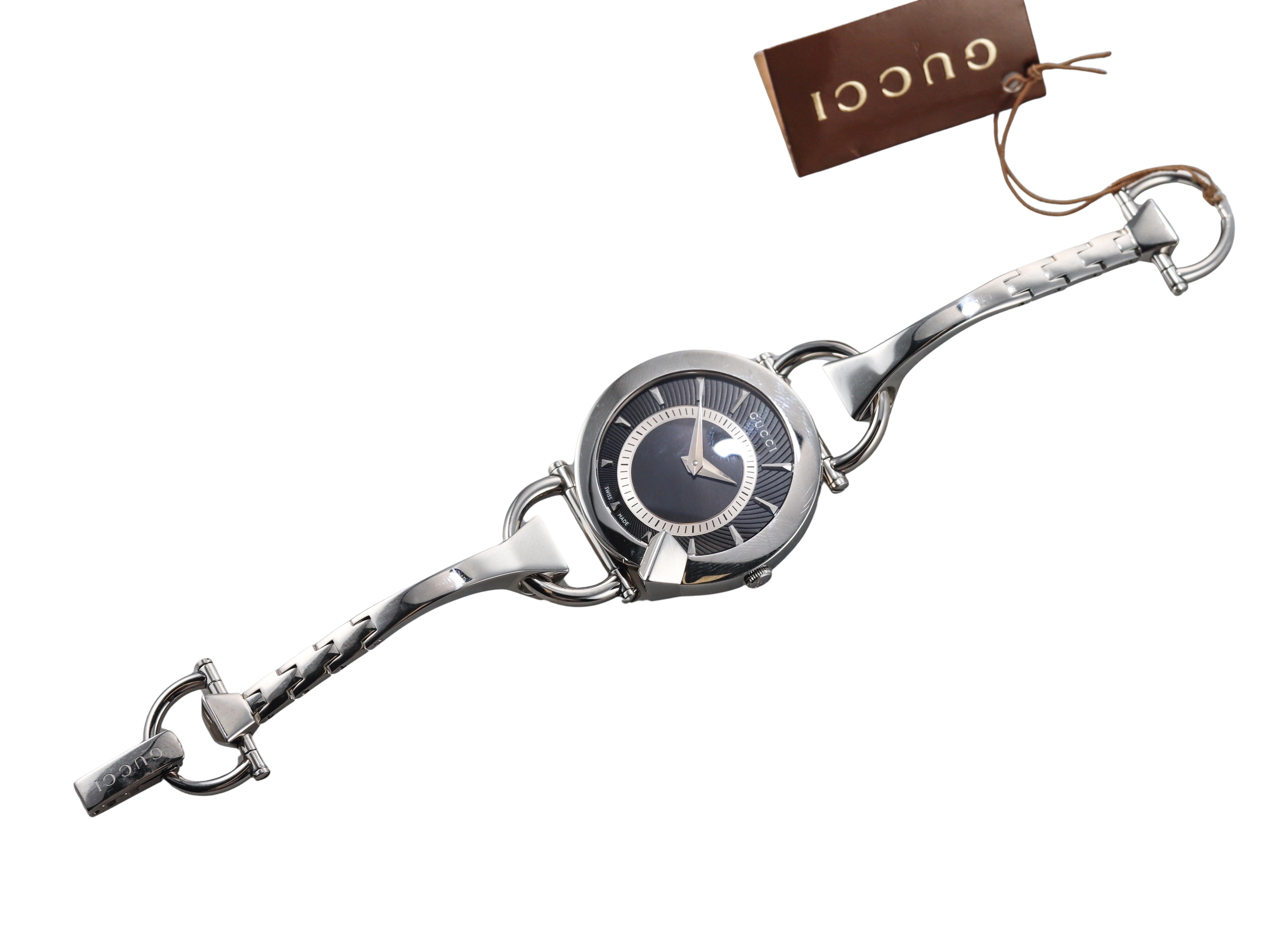 Gucci Chiodo Stainless Steel Ladies Watch 122.5 YA122509