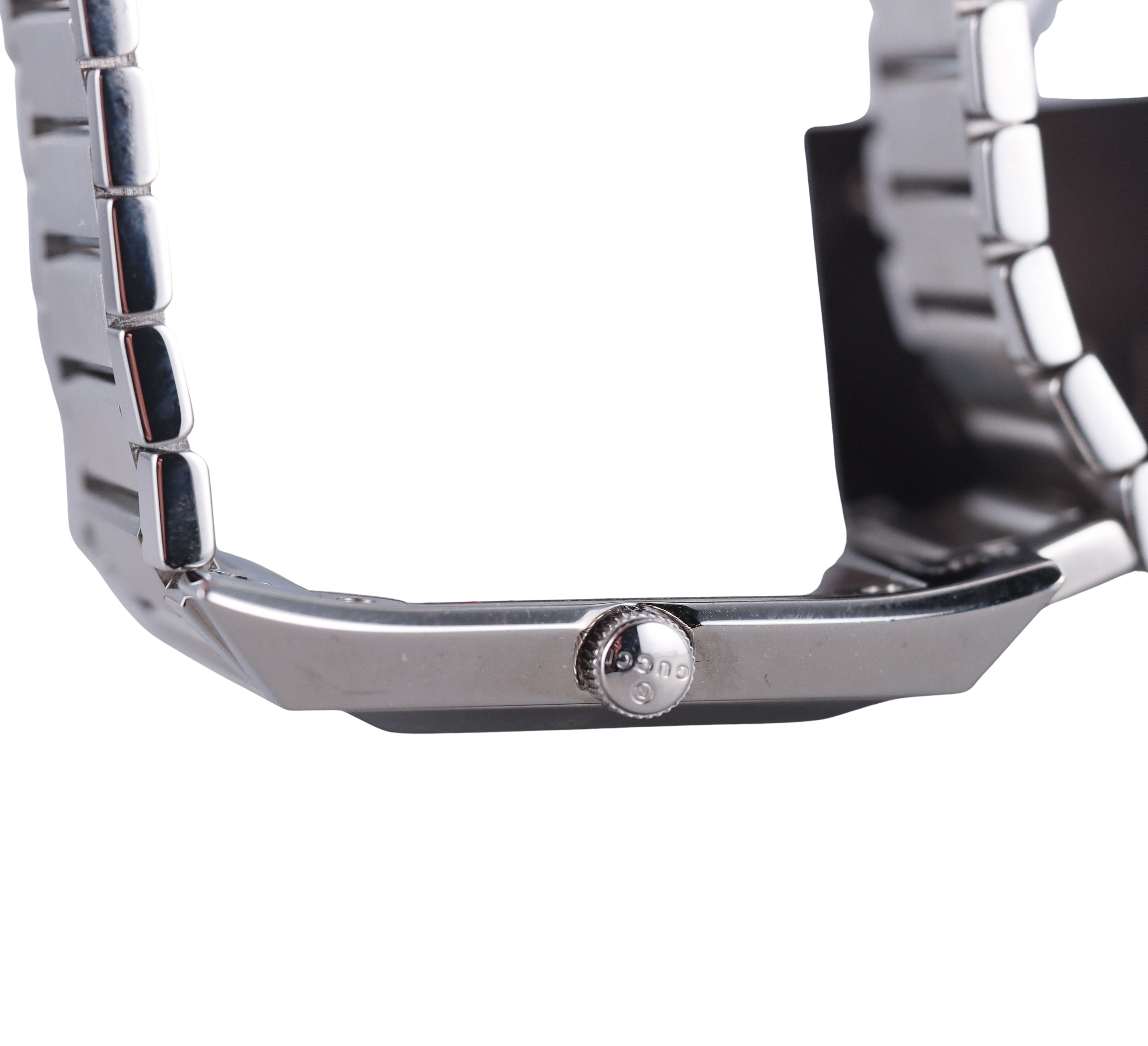 Gucci Guccio Diamond Stainless Steel Watch YA111403
