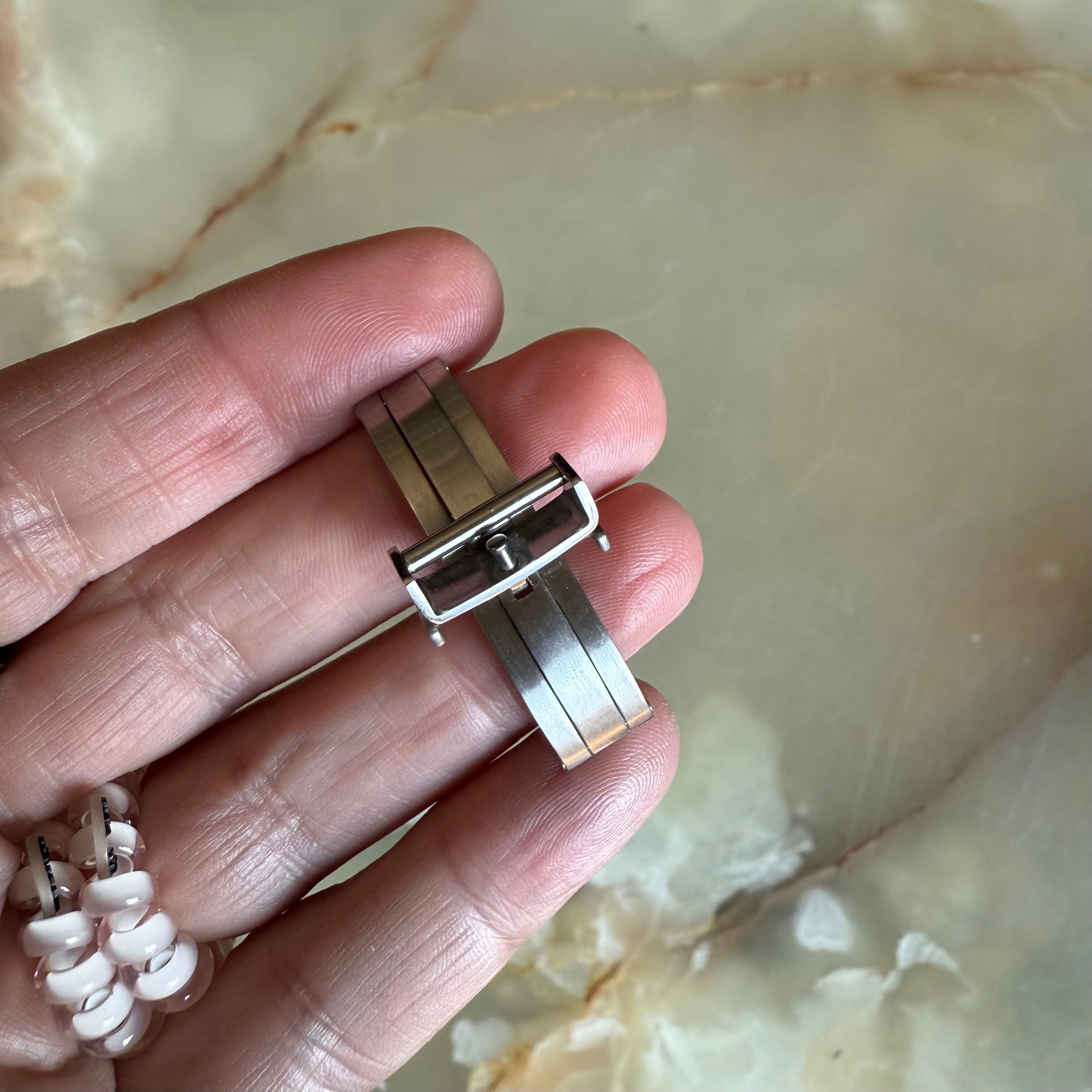 Authentic Hamilton Steel Deployant Buckle 16.5mm H640000038