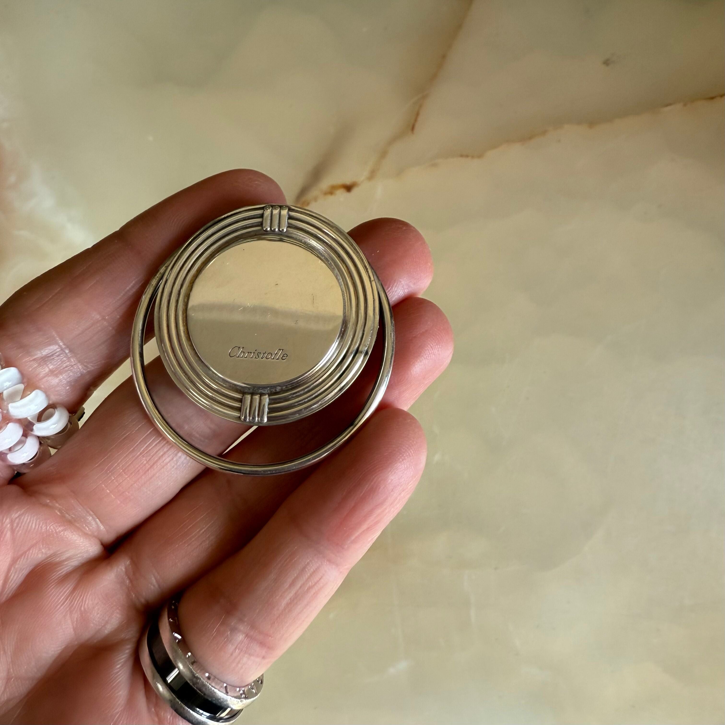 Christofle Aria Silver Plated Money Clip 4254820