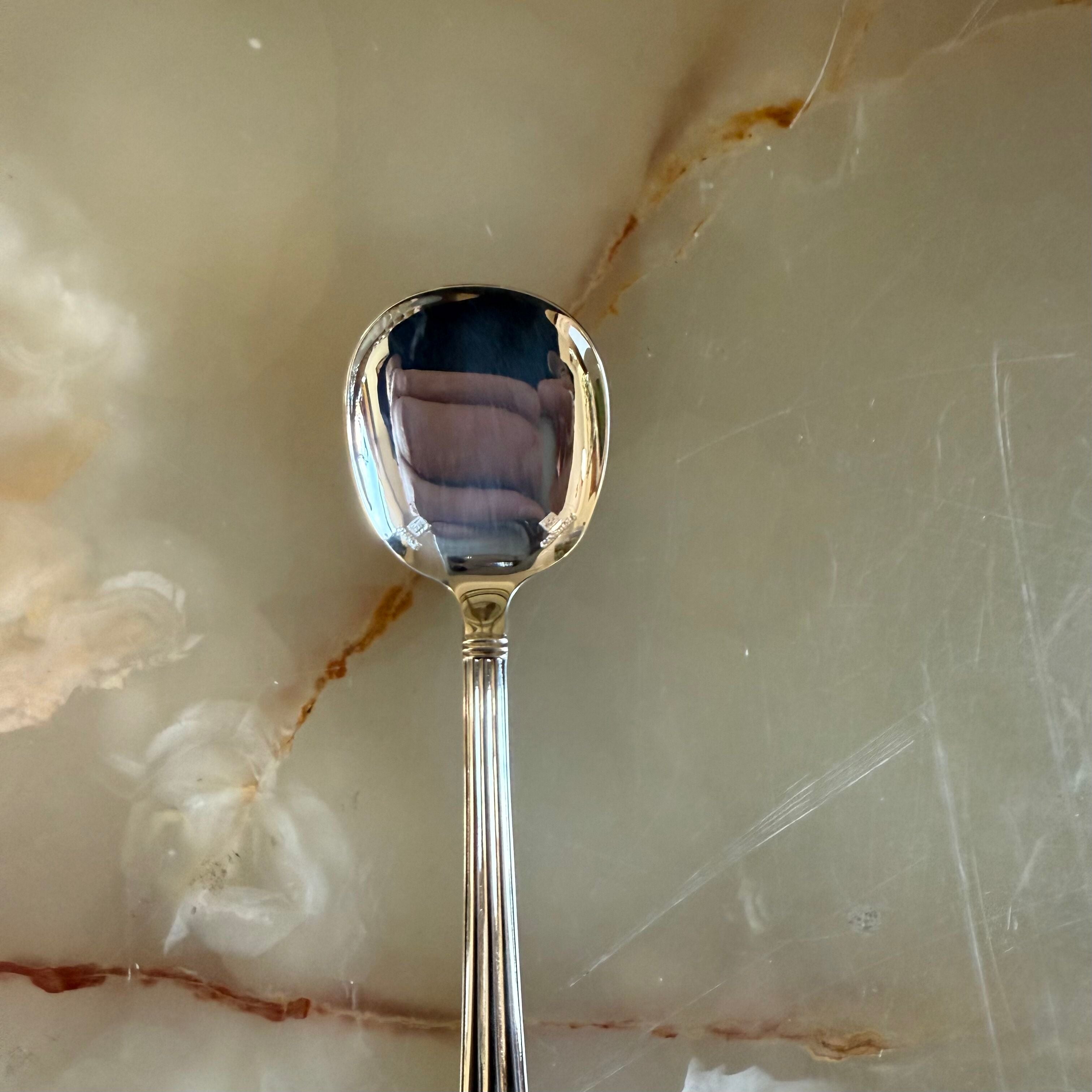 Christofle Aria Silver Plated Ice Cream Spoon Set of 12 0022035