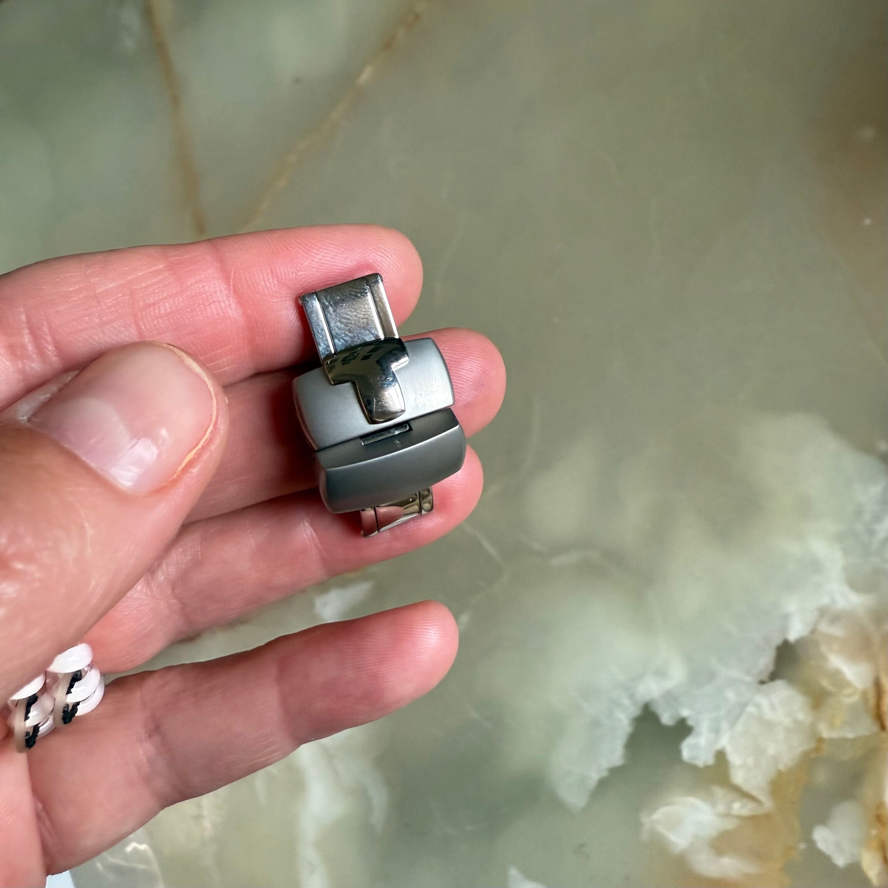 Authentic Tissot Stainless Steel Deployant Buckle 16mm