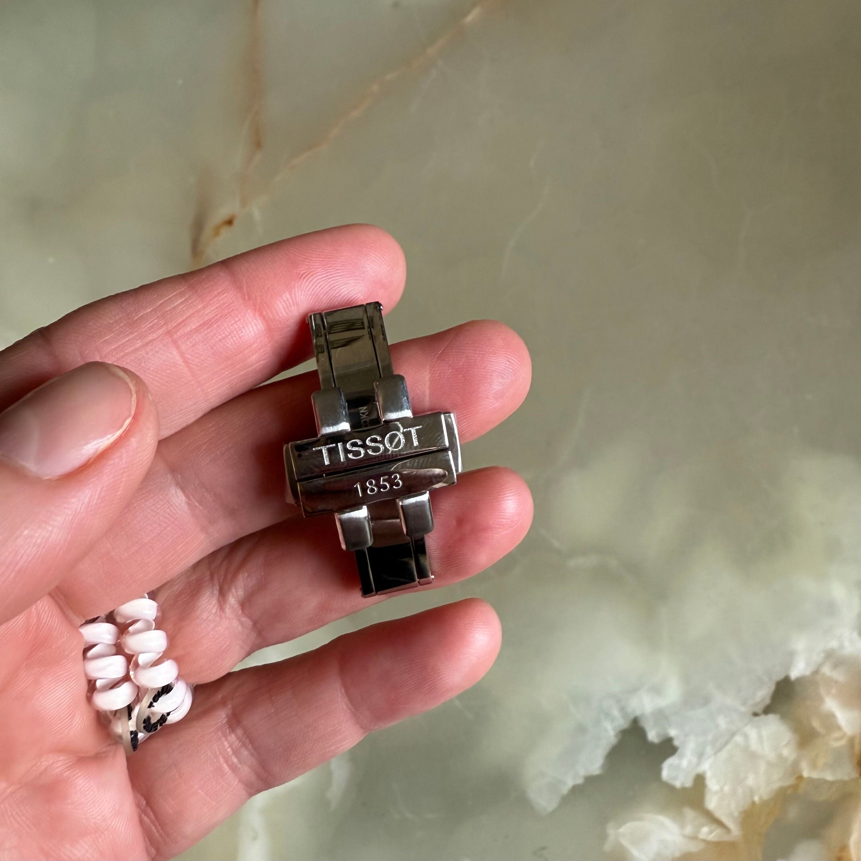 Authentic Tissot Stainless Steel Deployant Buckle 20mm