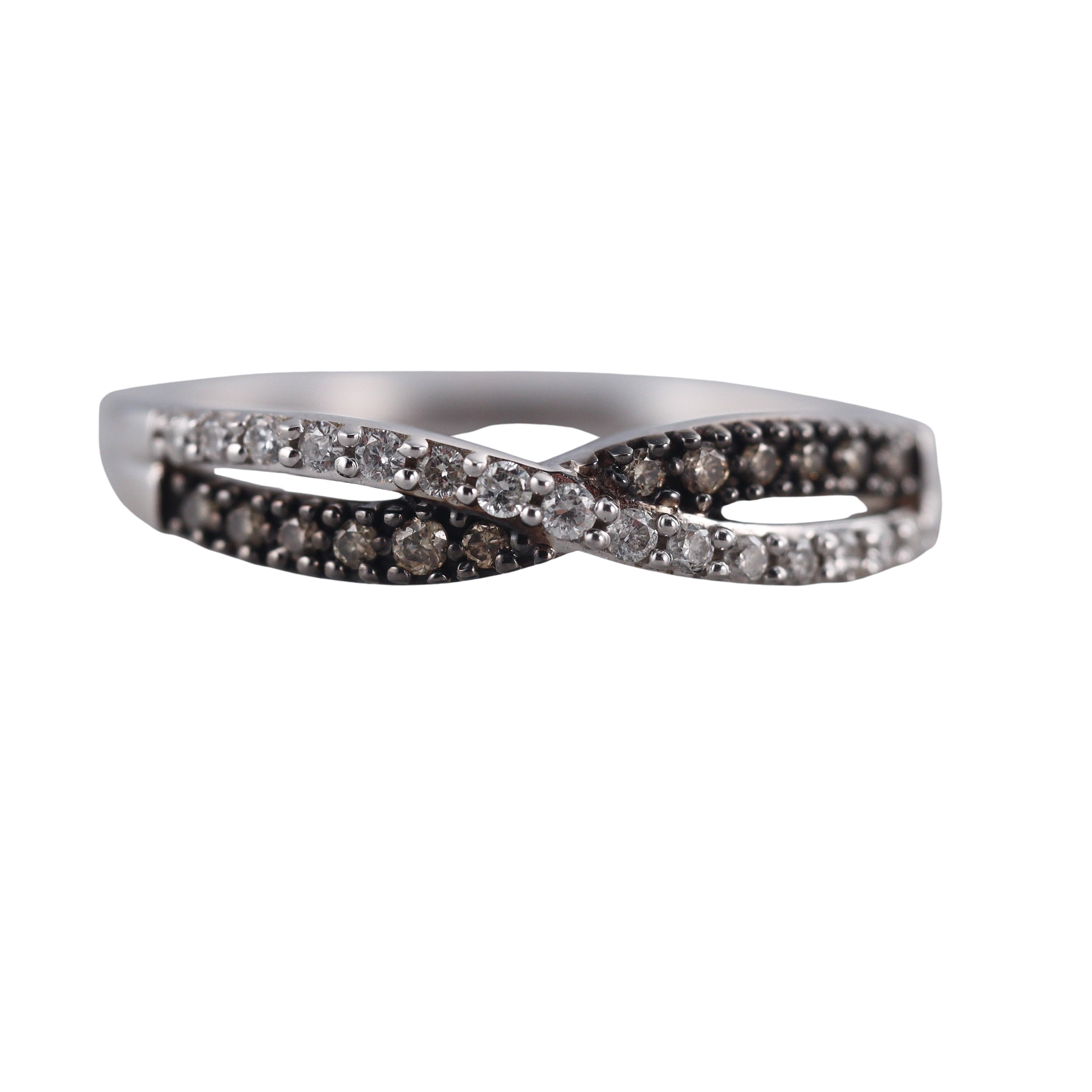 Kallati White Gold Fancy Diamonds Ring