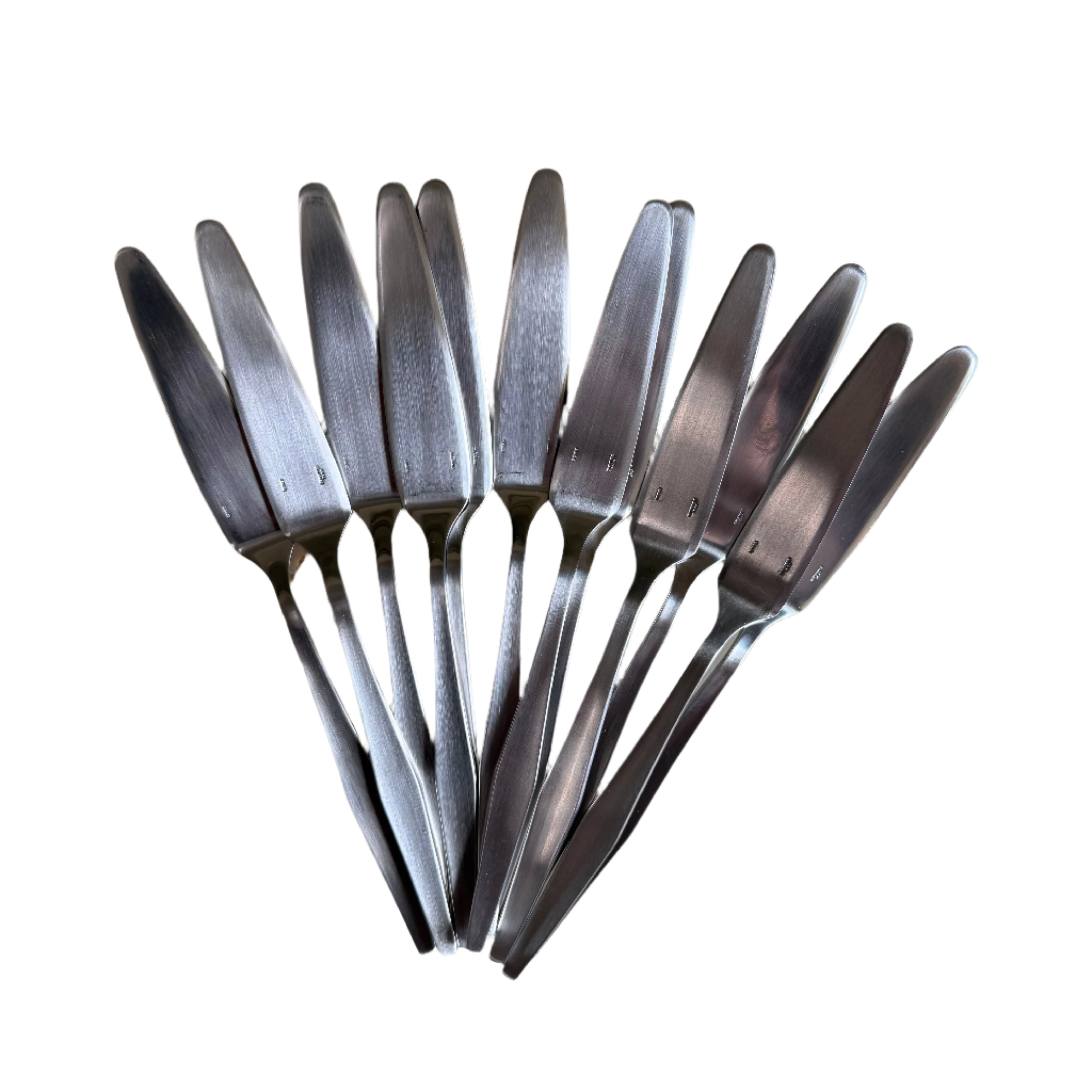 Christofle Alpha Stainless Steel Fish Knife Set of 12 2414020