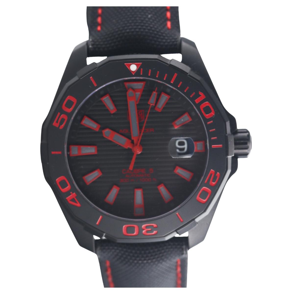 TAG Heuer Aquaracer Calibre 5 Titanium Automatic Watch WAY208A