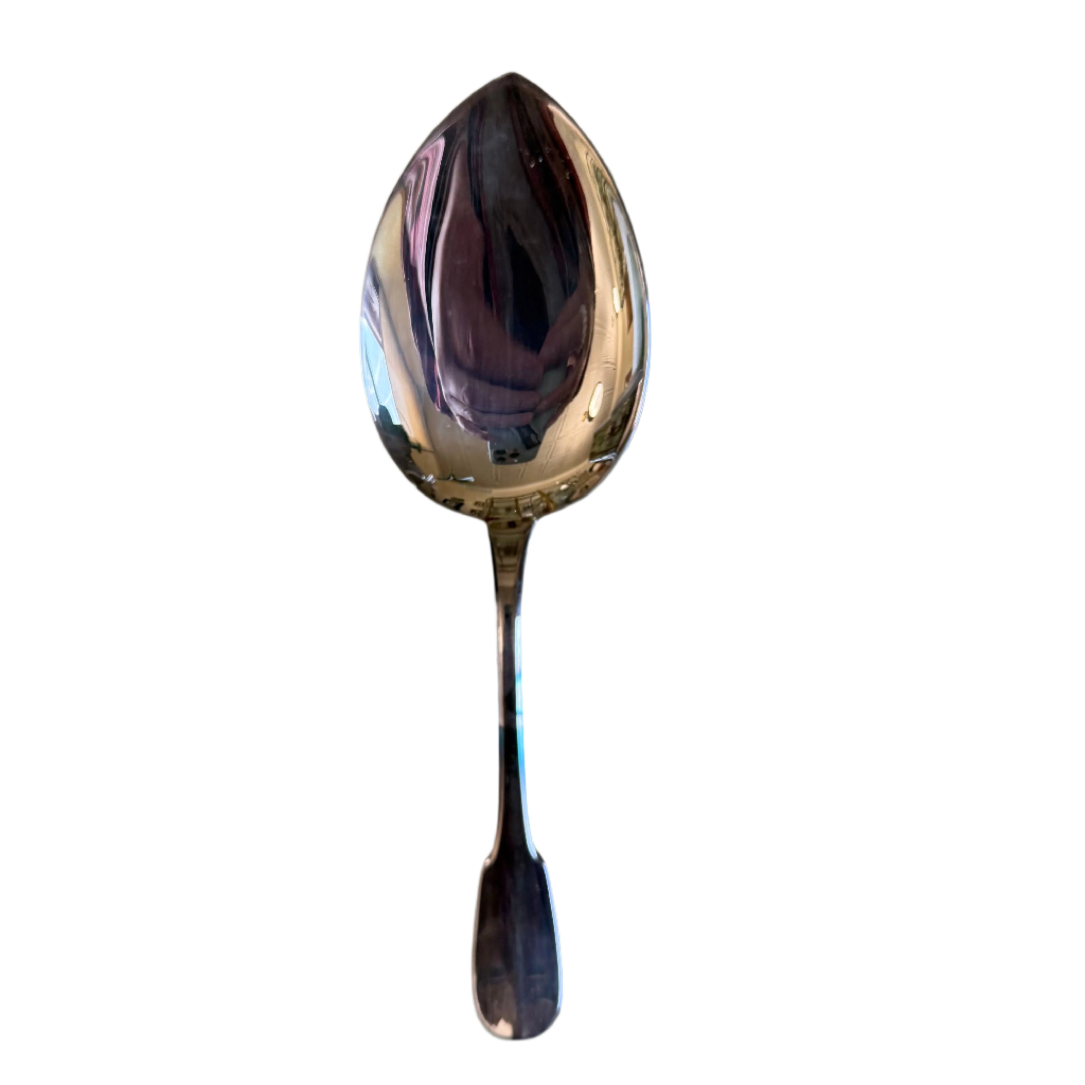 Christofle Fidelio Silver Plated Vegetable Serving Spoon