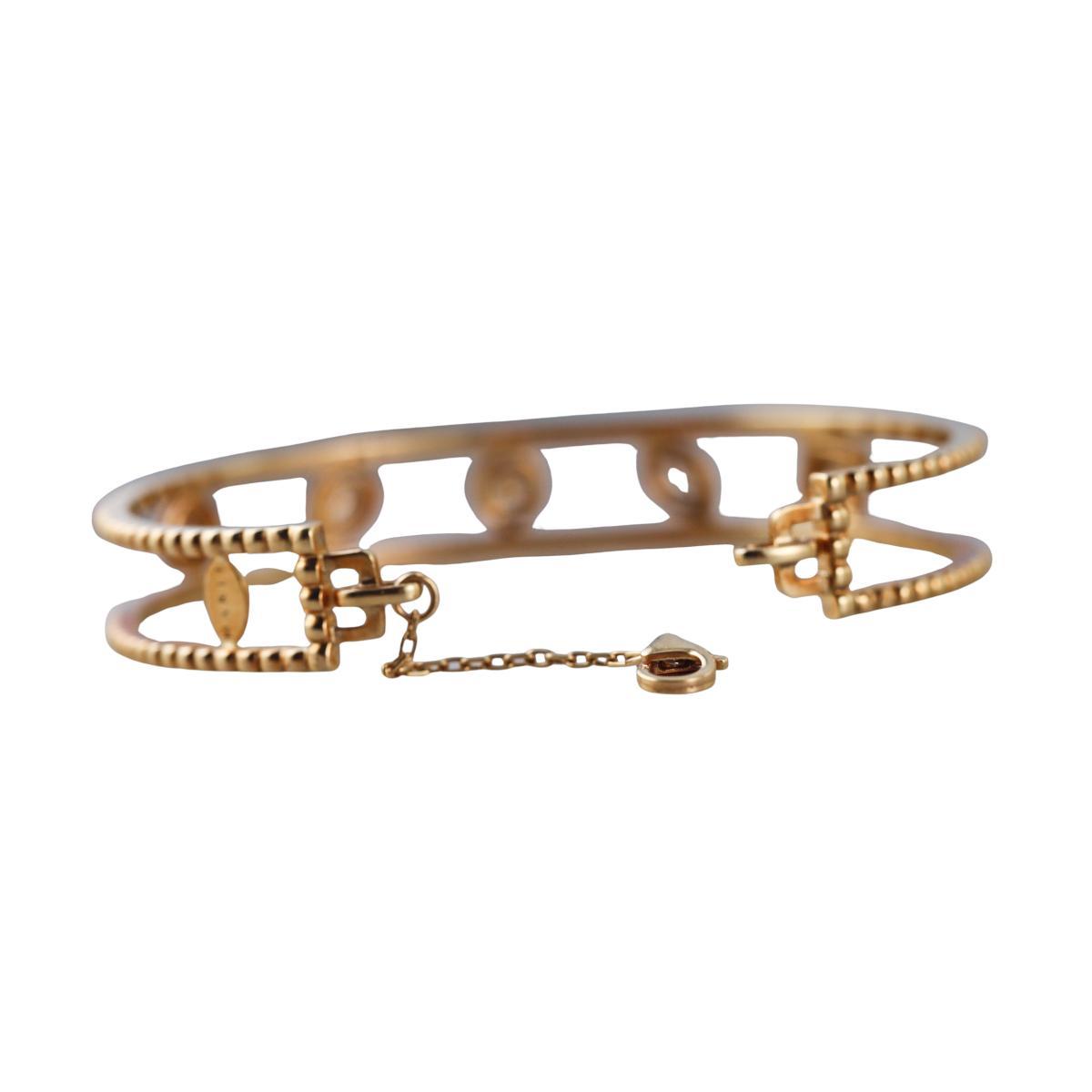 Marli 18k Yellow Gold Diamond Bracelet