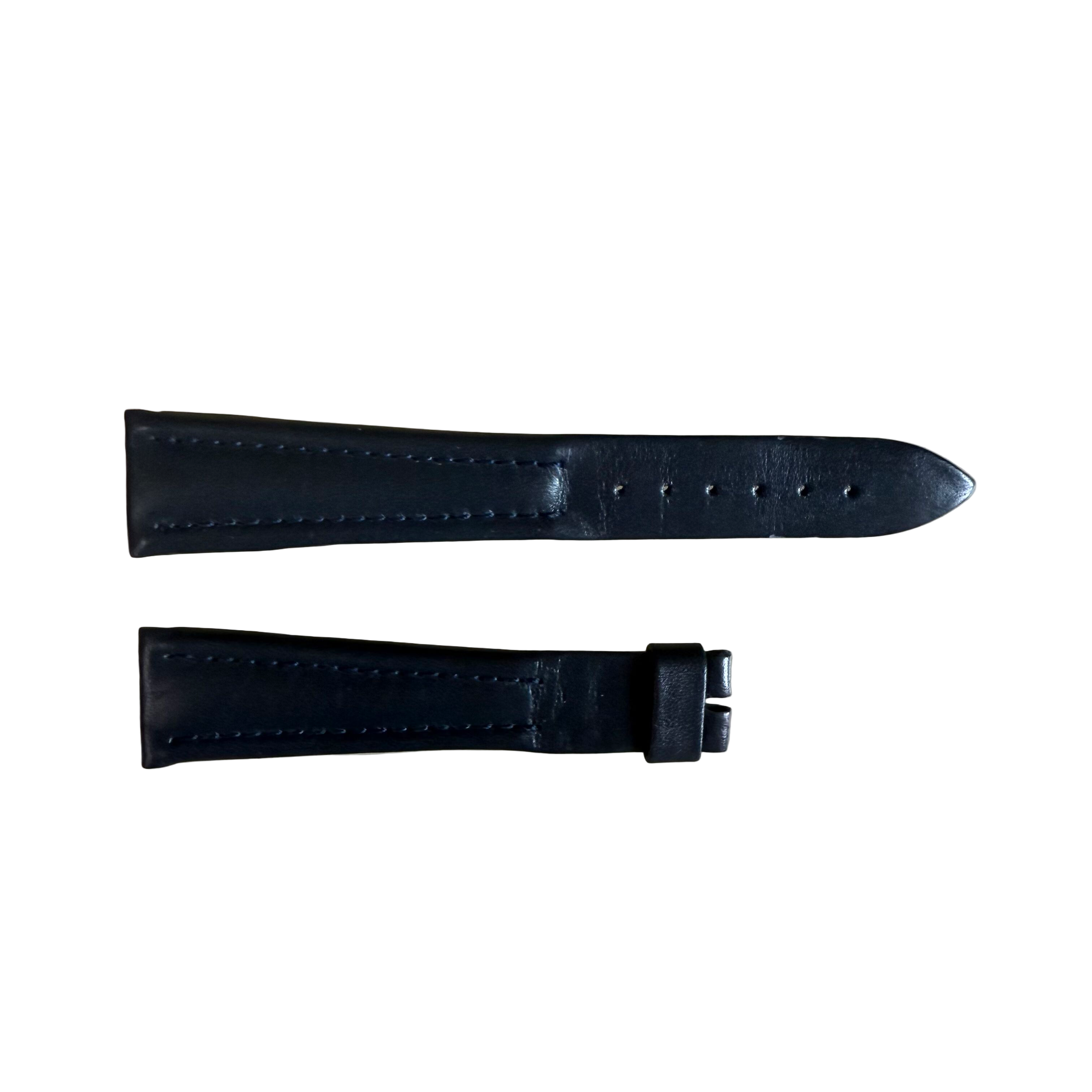Authentic Breguet Blue Genuine Leather Watch Strap Band 21mm