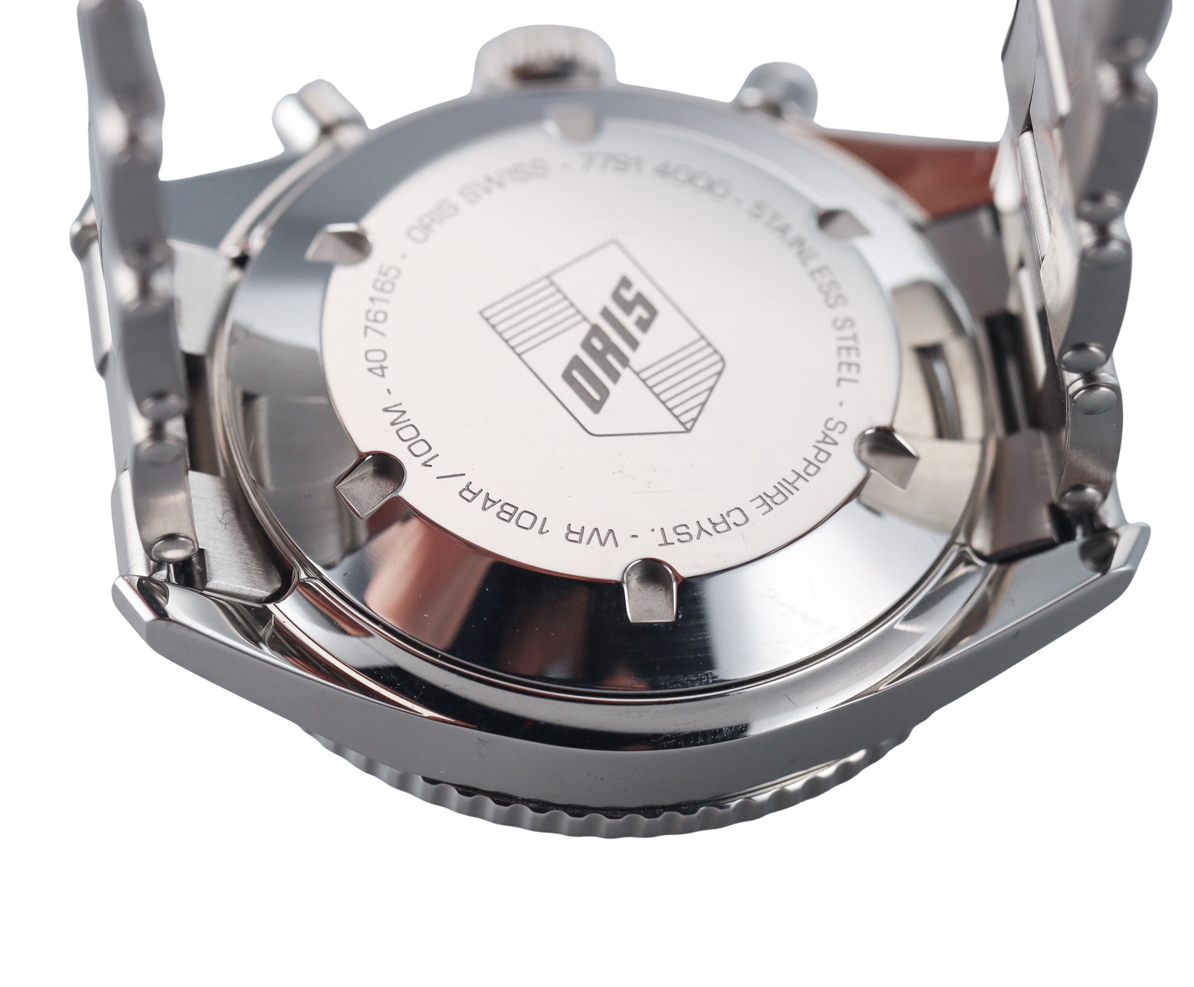 Oris Divers Sixty-Five Chronograph Stainless Steel Automatic Watch 01 771 7791 4054