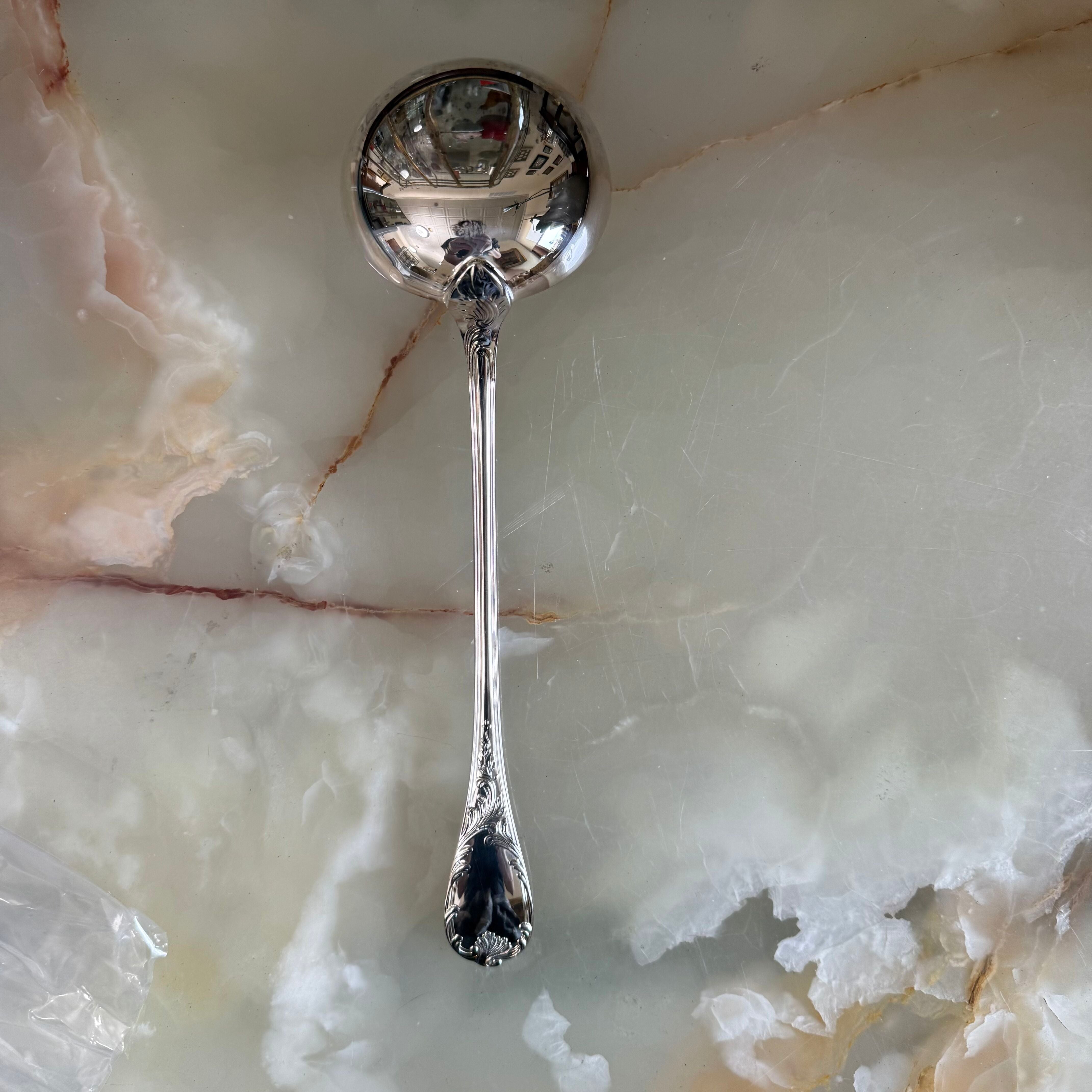 Christofle Marly Silver Plated Soup Ladle 0038005