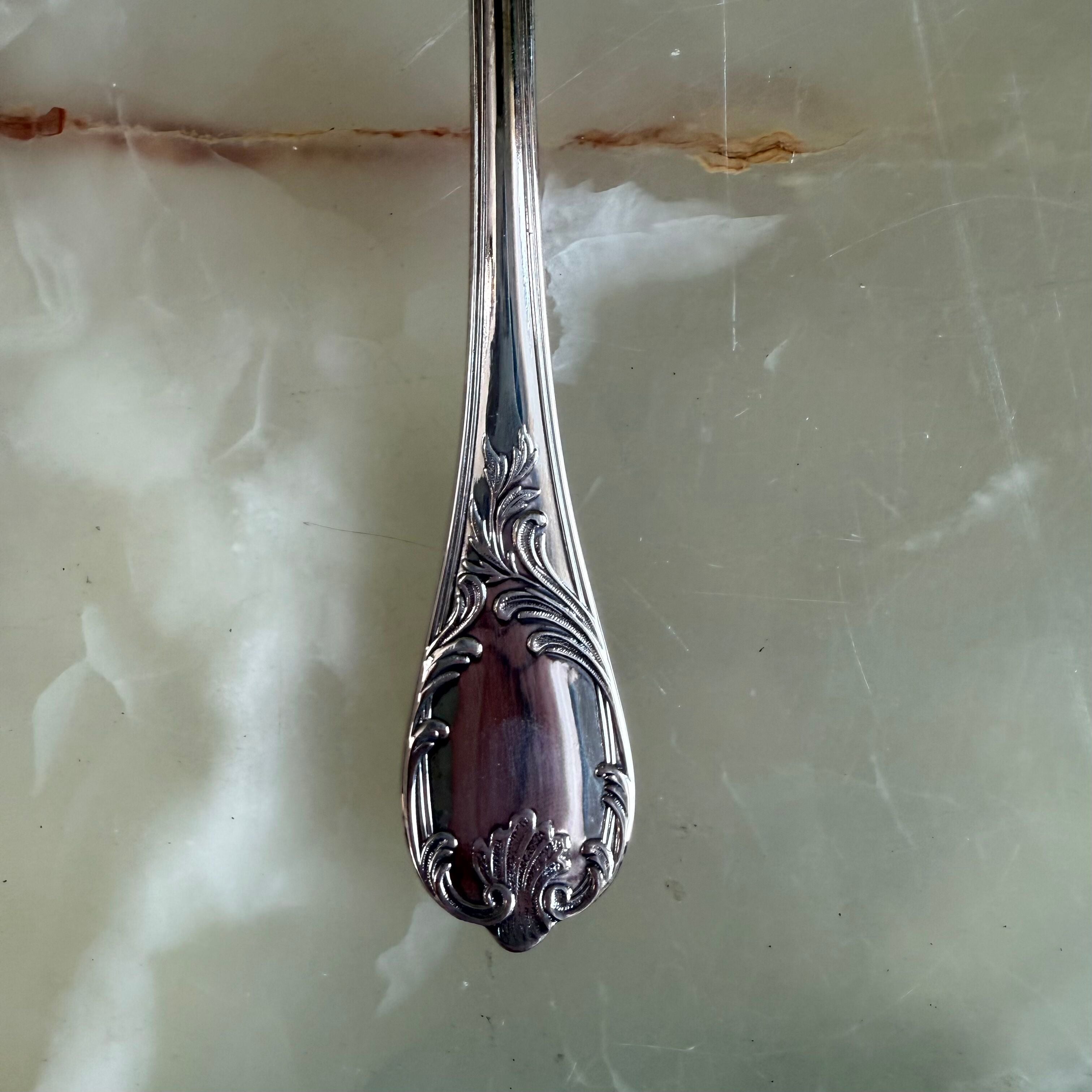 Christofle Marly Silver Plated Ice Cream Serving Spoon 0038071