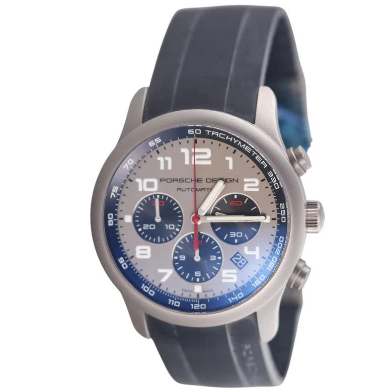 Porsche Design Dashboard Titanium Rubber Band Automatic Watch 6612.10/1