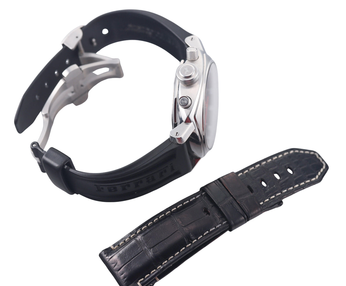 Panerai Ferrari California Flyback Steel Automatic Watch BB1384809