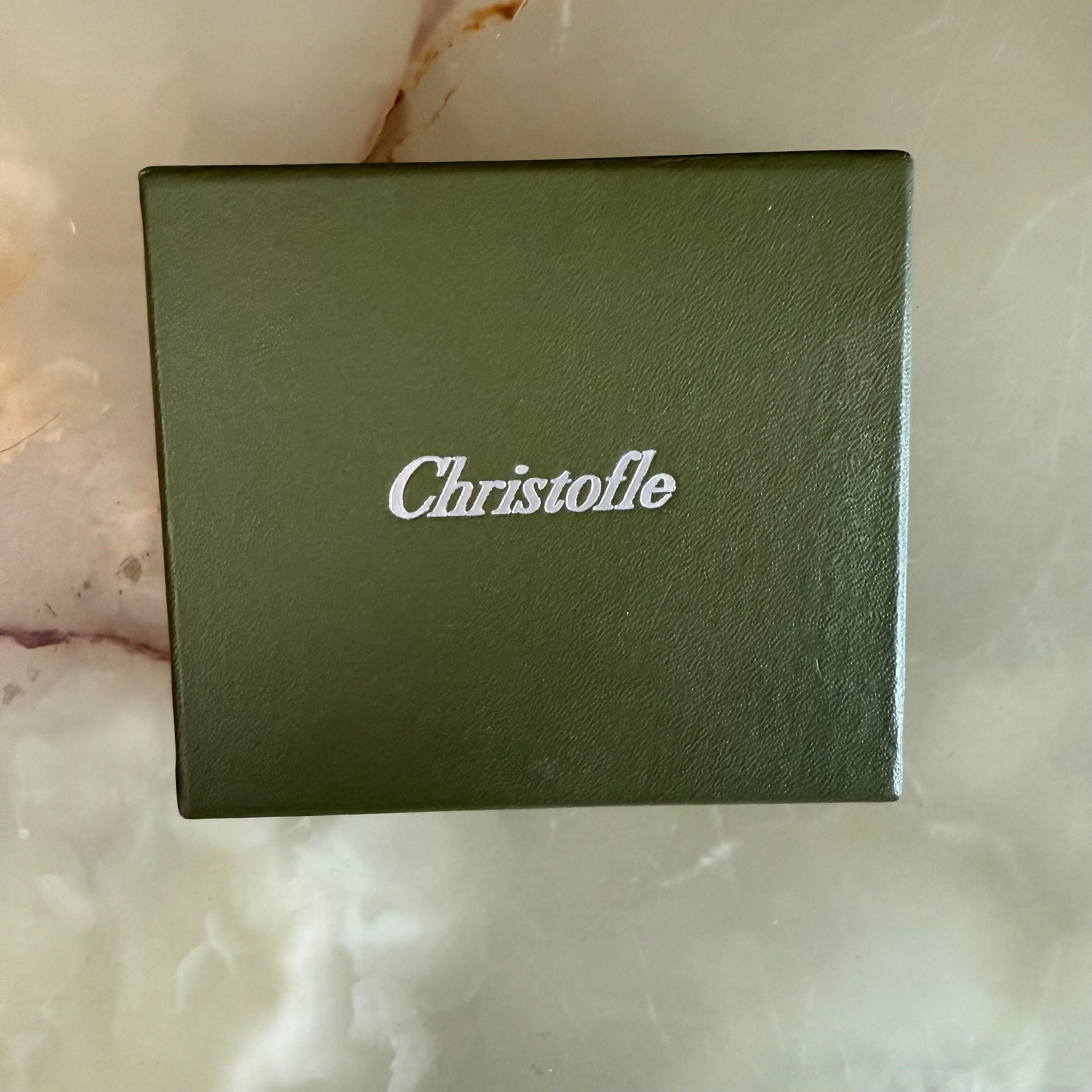 Christofle Babylone Silver Plated Butter Spreader Knife Set of 4 4236625