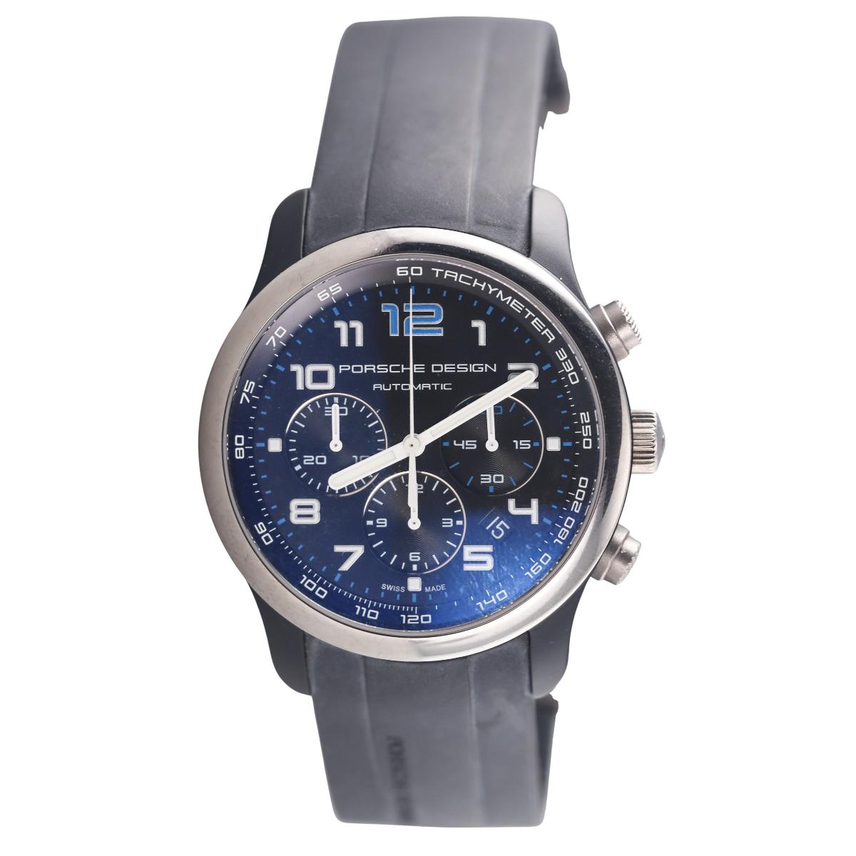 Porsche Design Dashboard Blue 12 Titanium Automatic Watch 6612.14/1