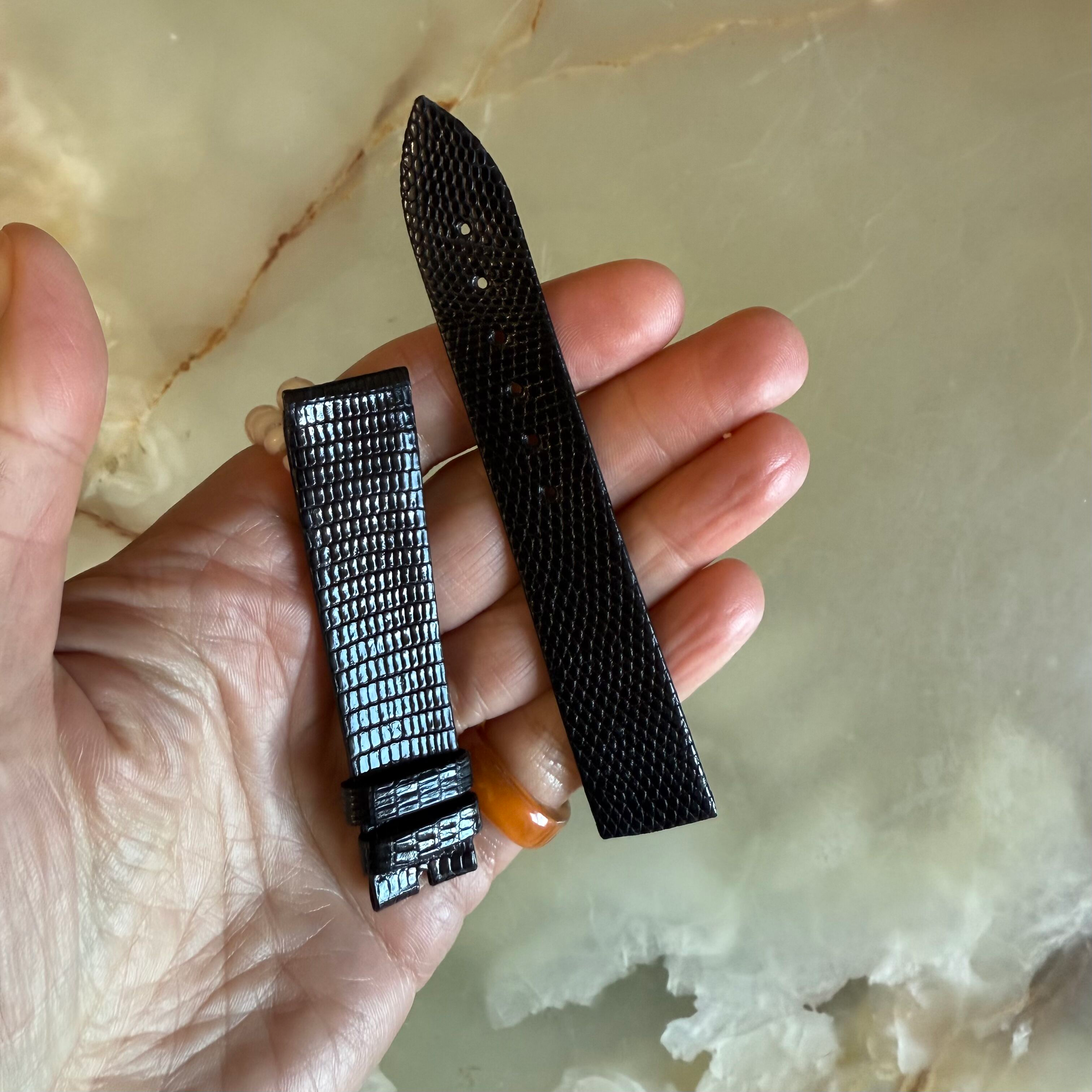 Authentic Breguet Back Lizard Watch Strap Band 18mm