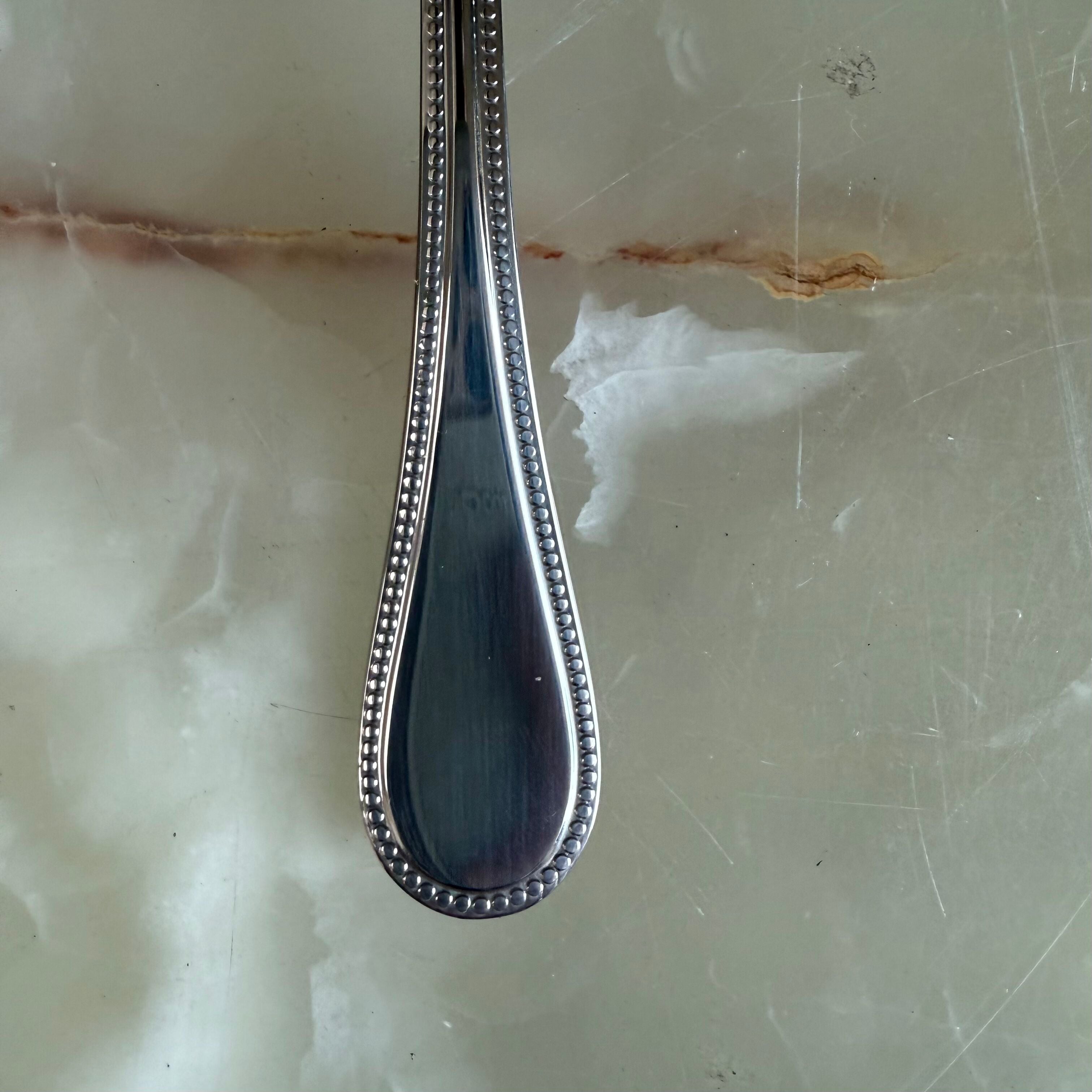 Christofle Mimosa Oval Dessert /Soup Spoon Set of 12