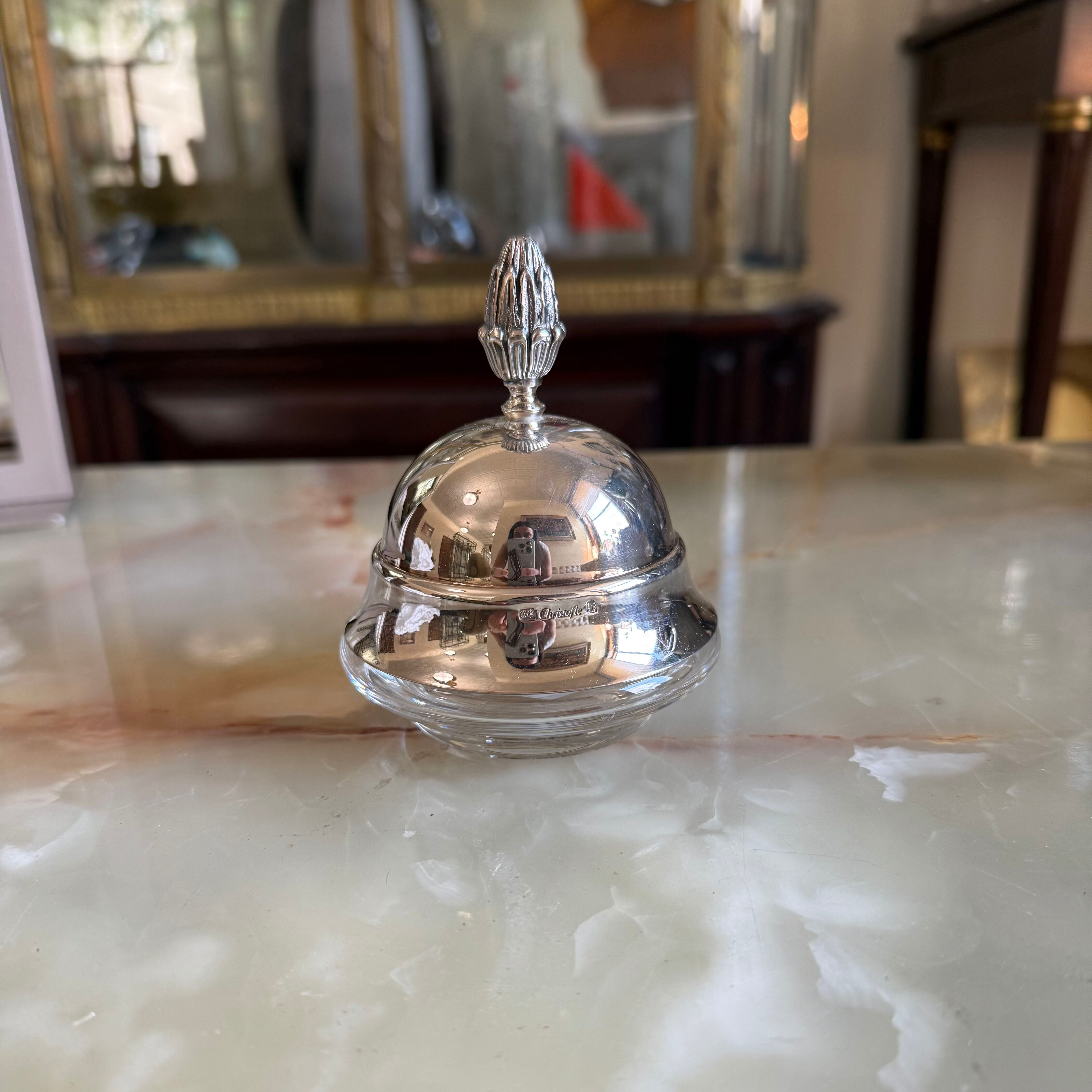 Christofle Malmaison Individual Personal Butter Dish Set of 6