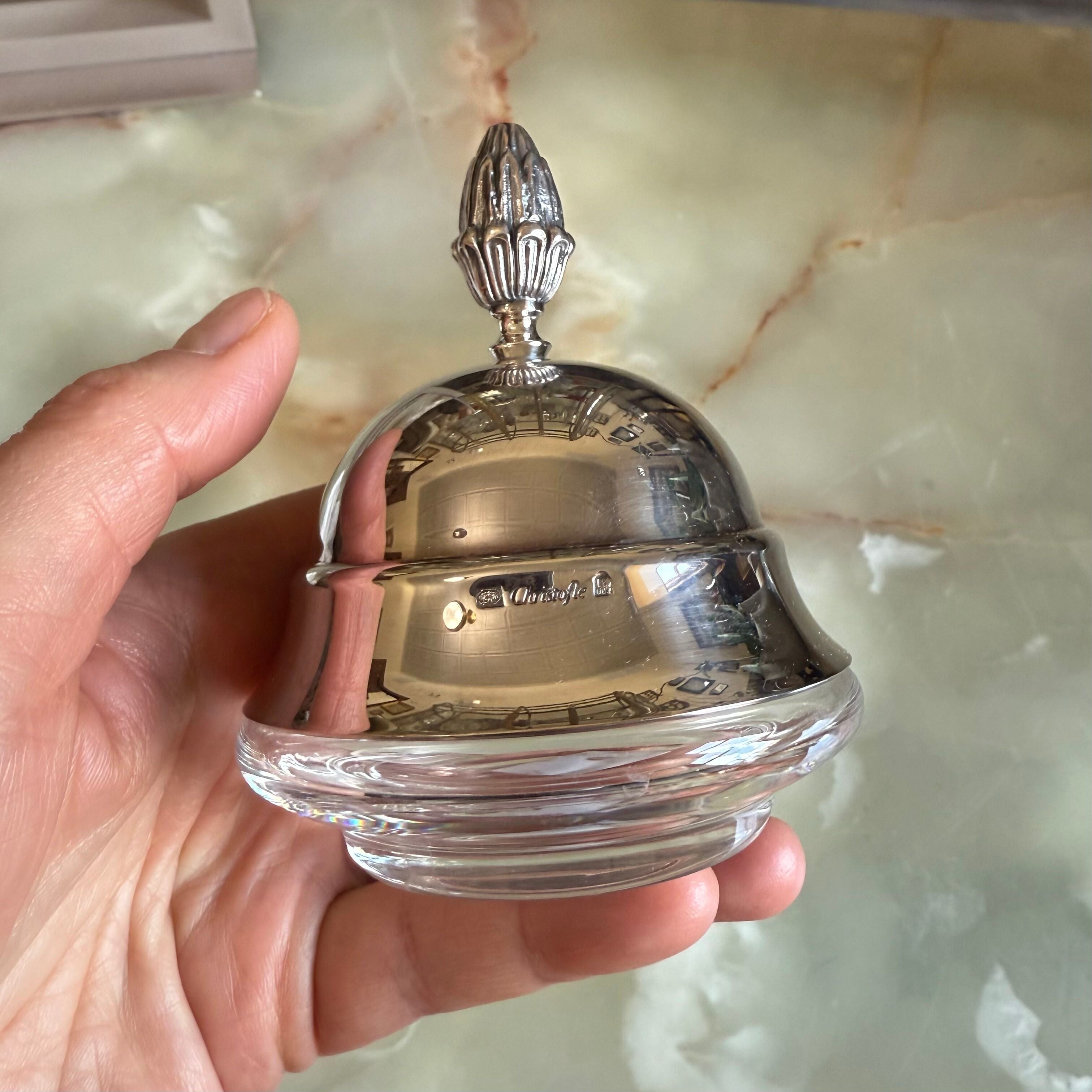 Christofle Malmaison Individual Personal Butter Dish Set of 6