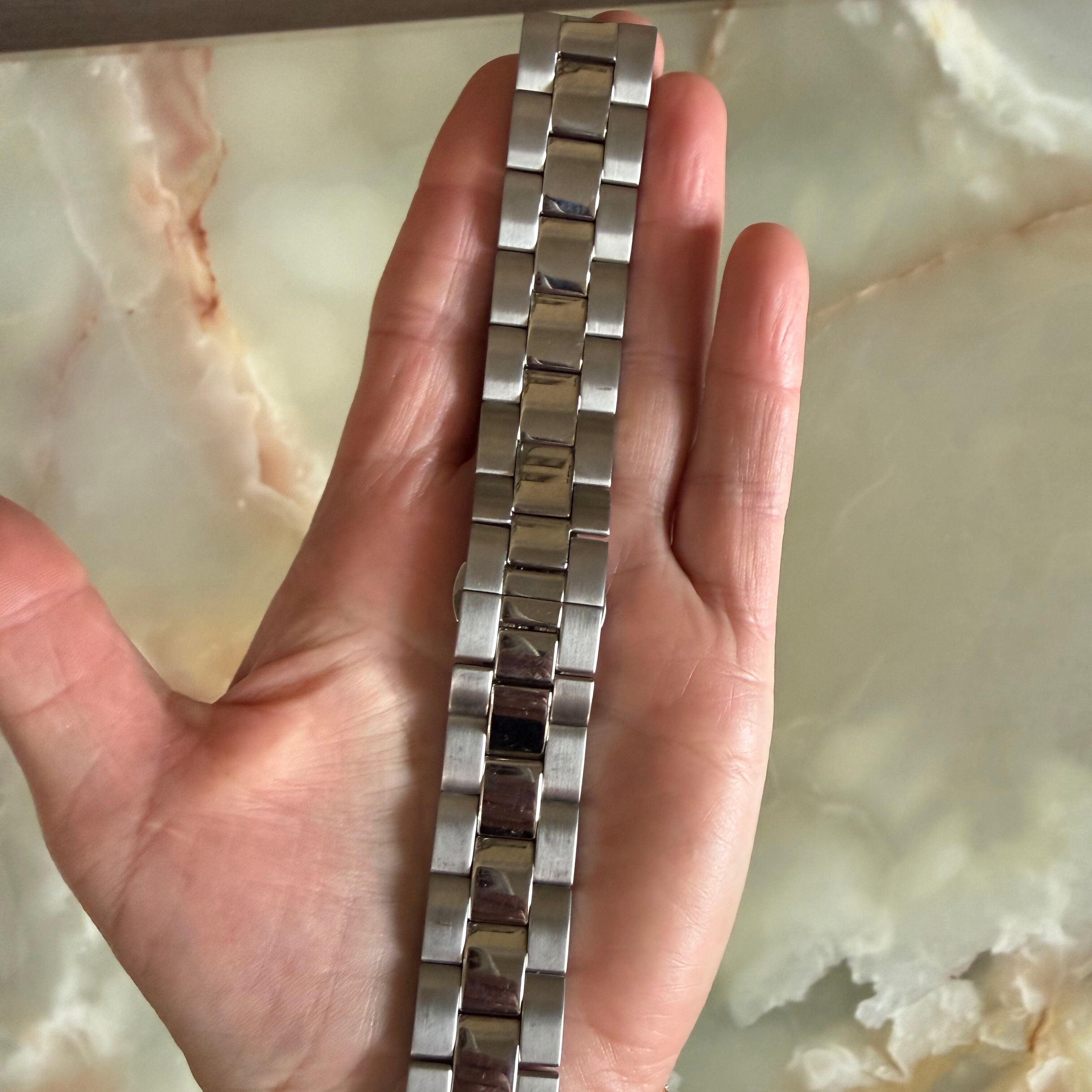 Authentic Hamilton Stainless Steel 21mm Watch Bracelet H605335100