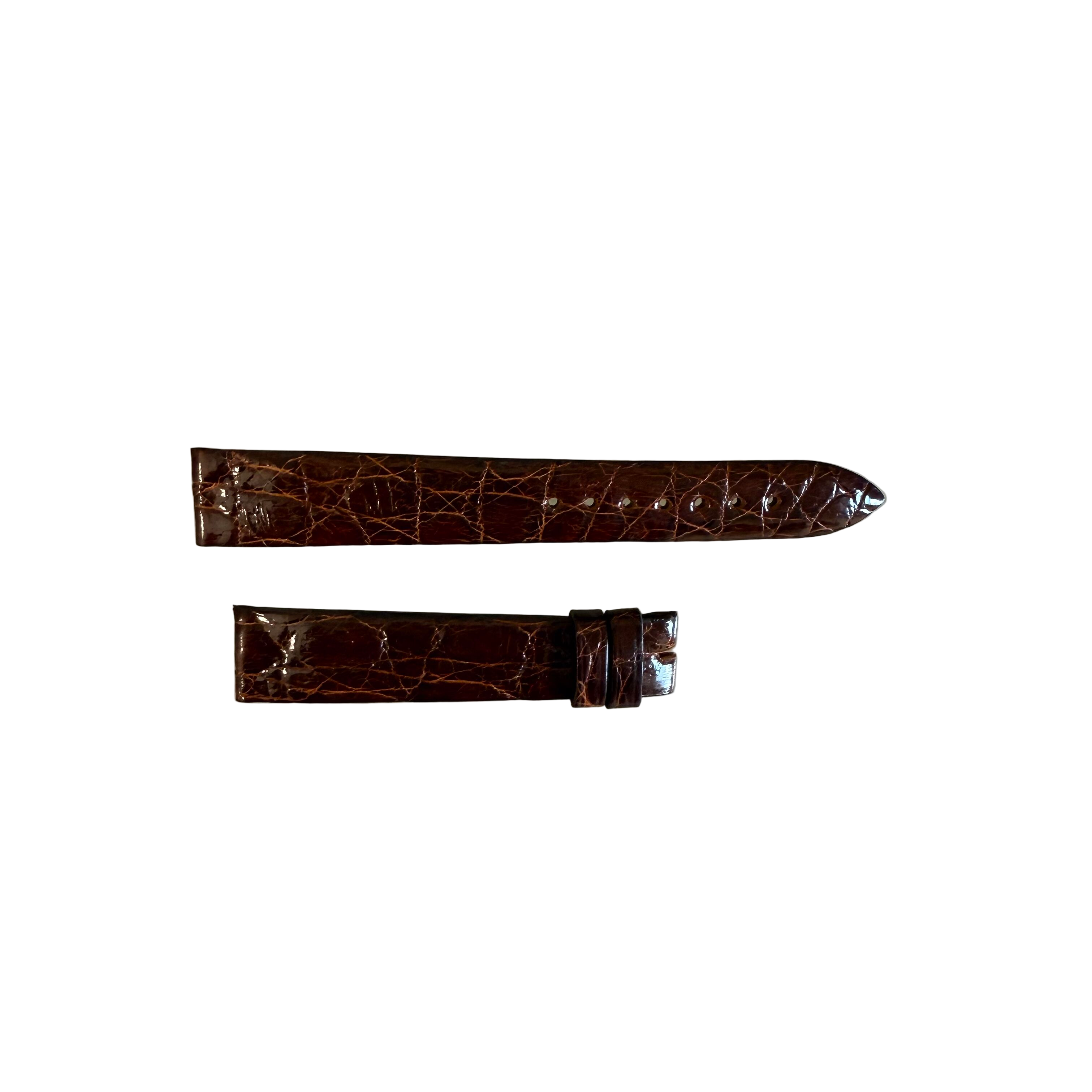 Authentic Breguet Brown Crocodile Watch Strap Band 16mm