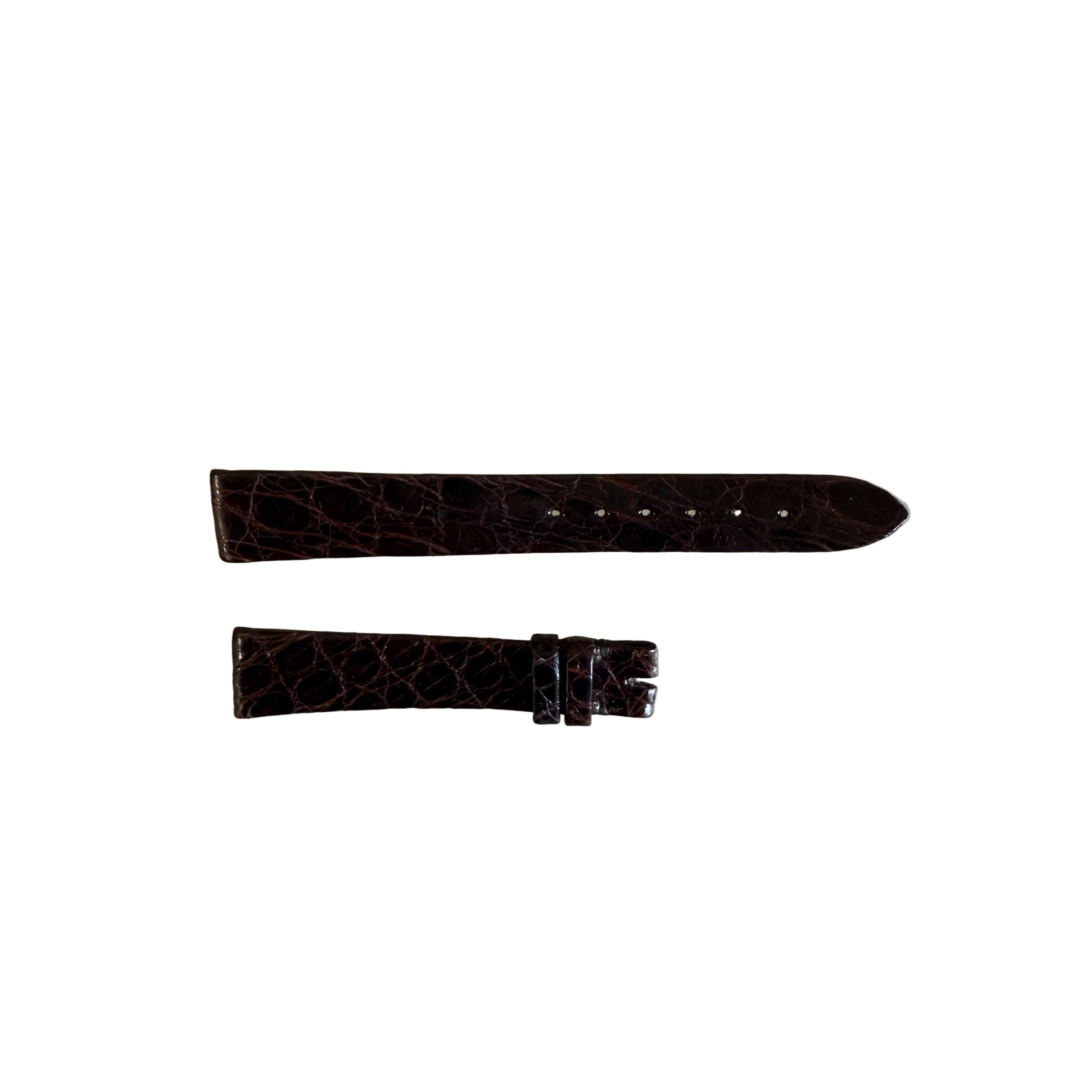 Authentic Breguet Brown Crocodile Watch Strap Band 14.5mm