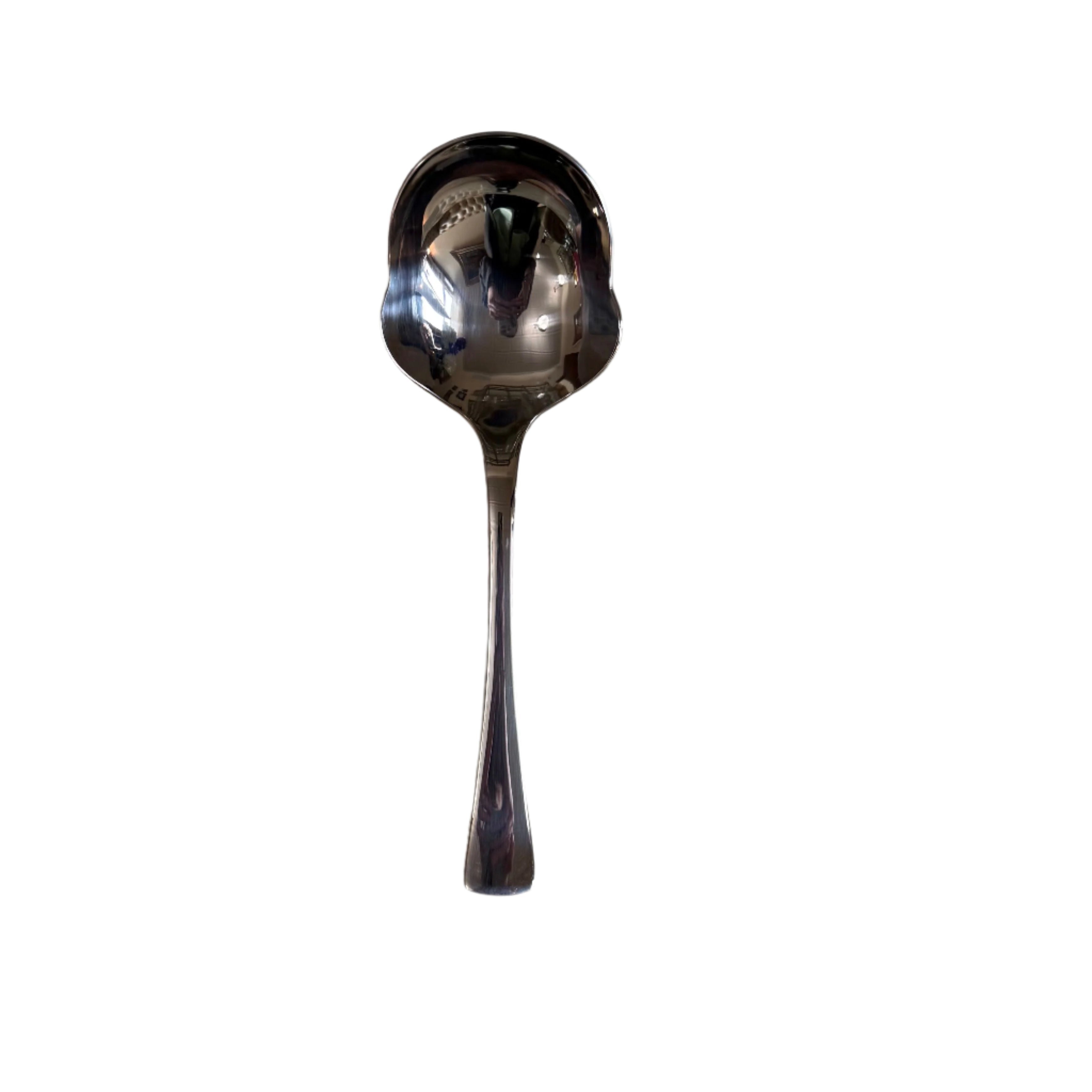 Christofle Capricorne Stainless Steel Boiled Potato Spoon Server Ladle