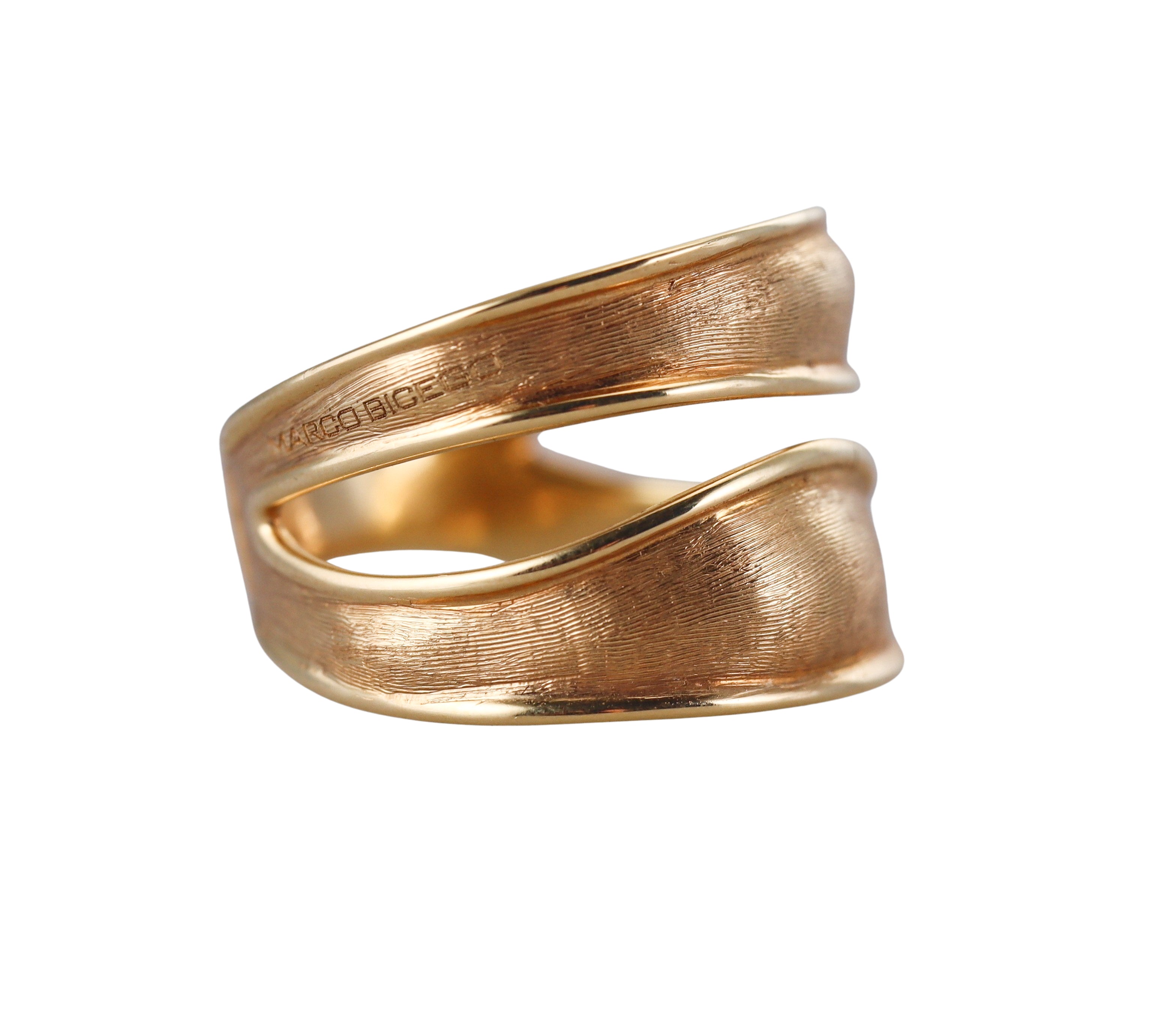 Marco Bicego Lunaria Gold Split Band Ring