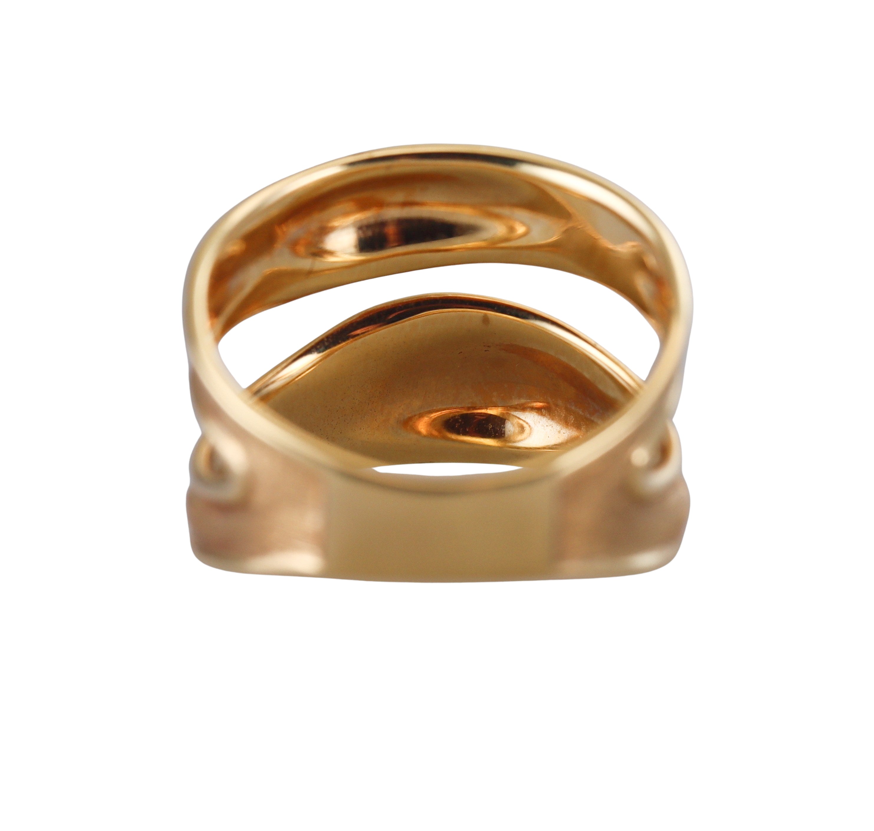 Marco Bicego Lunaria Gold Split Band Ring