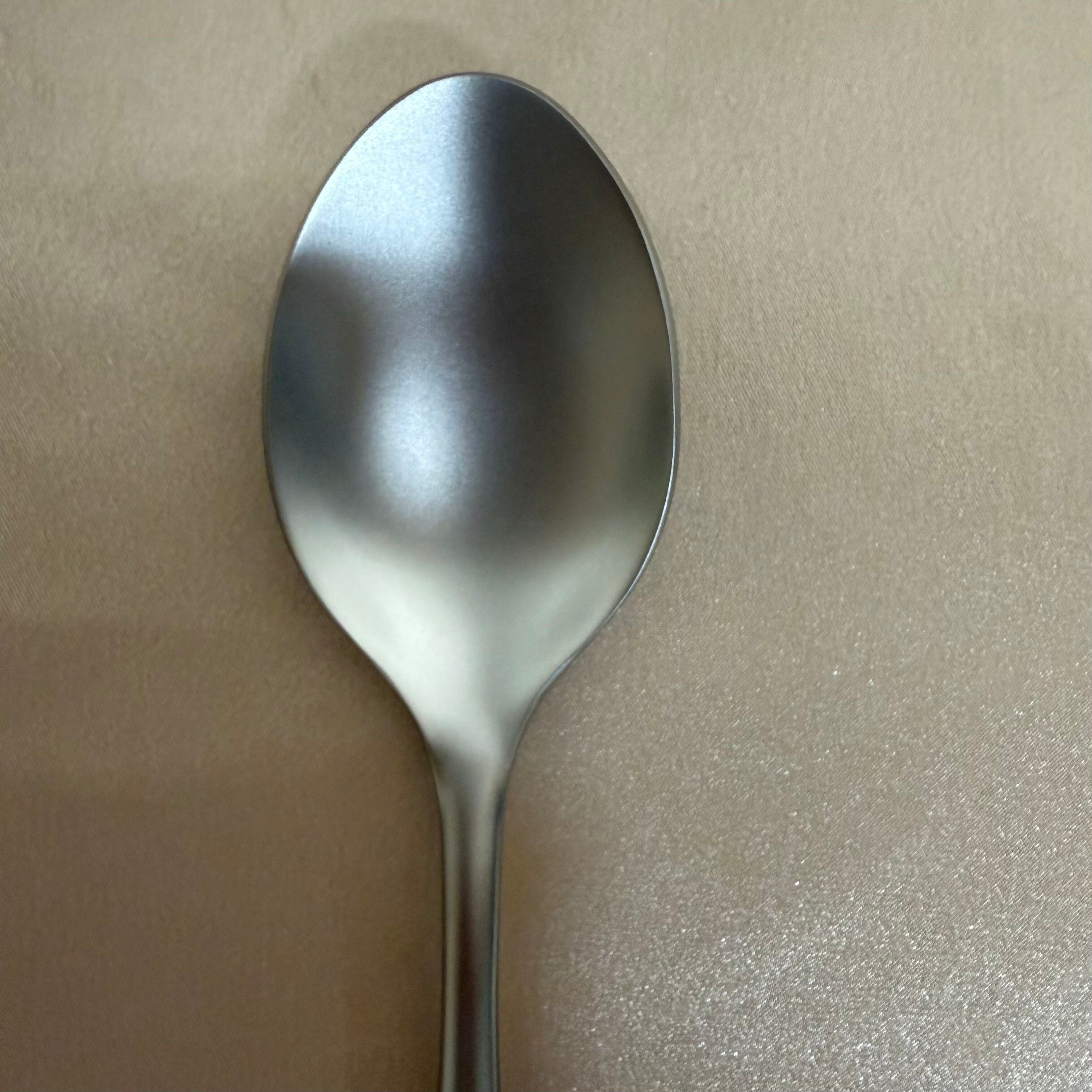 Christofle Origine Matte Stainless Steel Tablespoon Set of 6 2452002