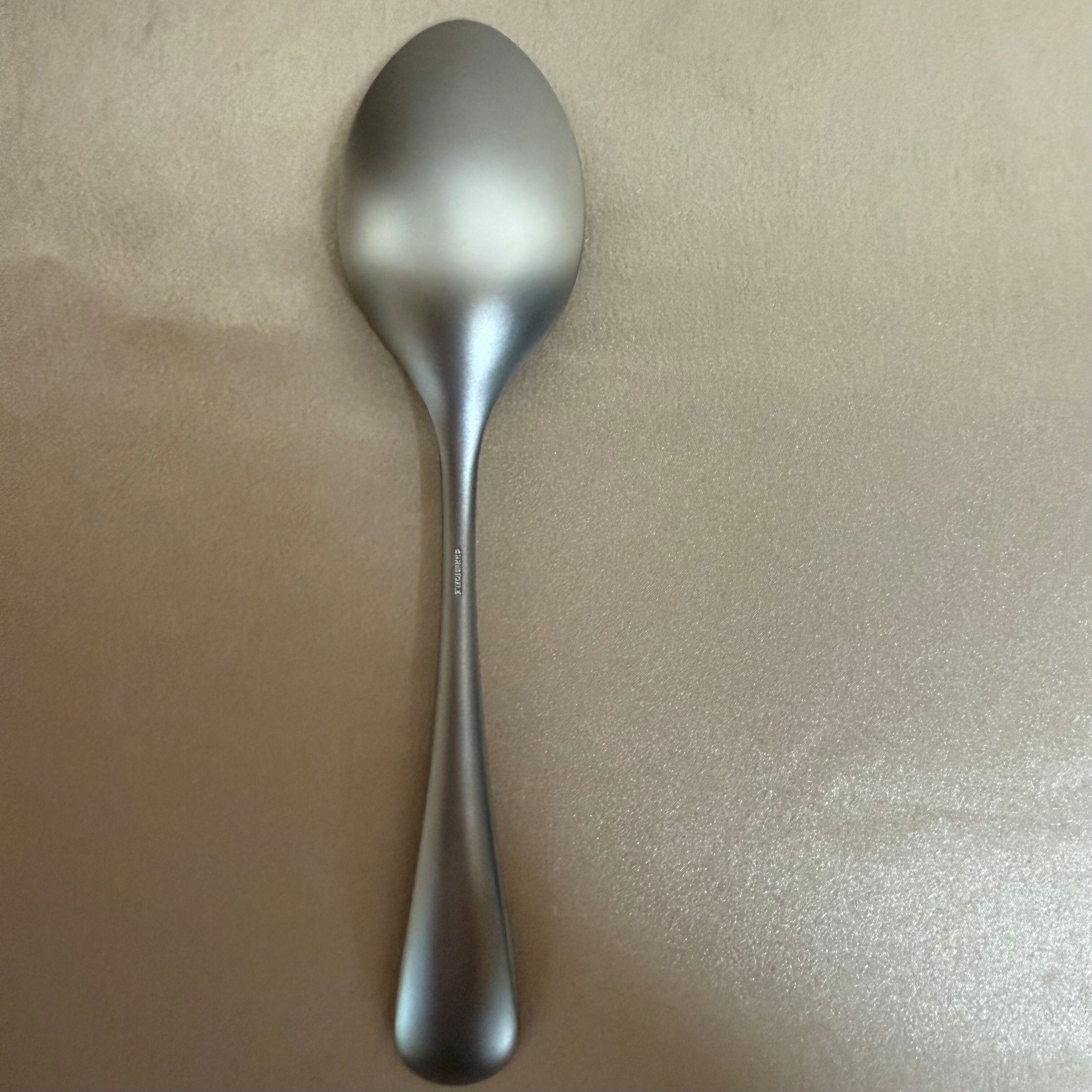 Christofle Origine Matte Stainless Steel Tablespoon Set of 6 2452002