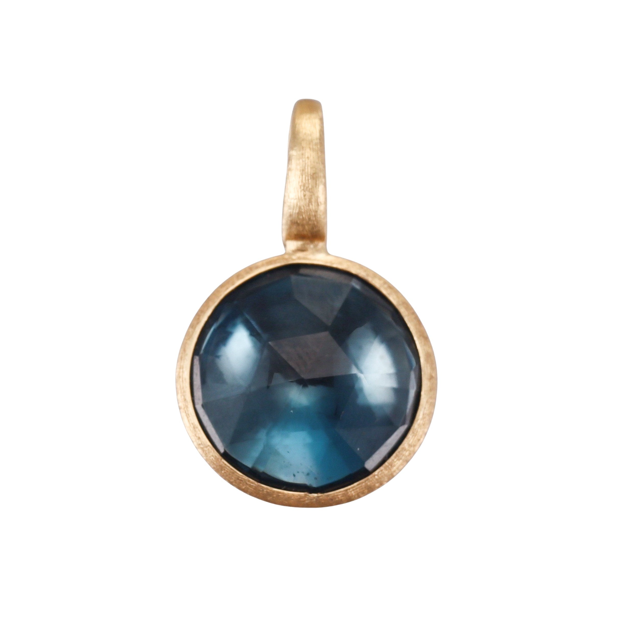 Marco Bicego Jaipur Gold London Blue Topaz Pendant