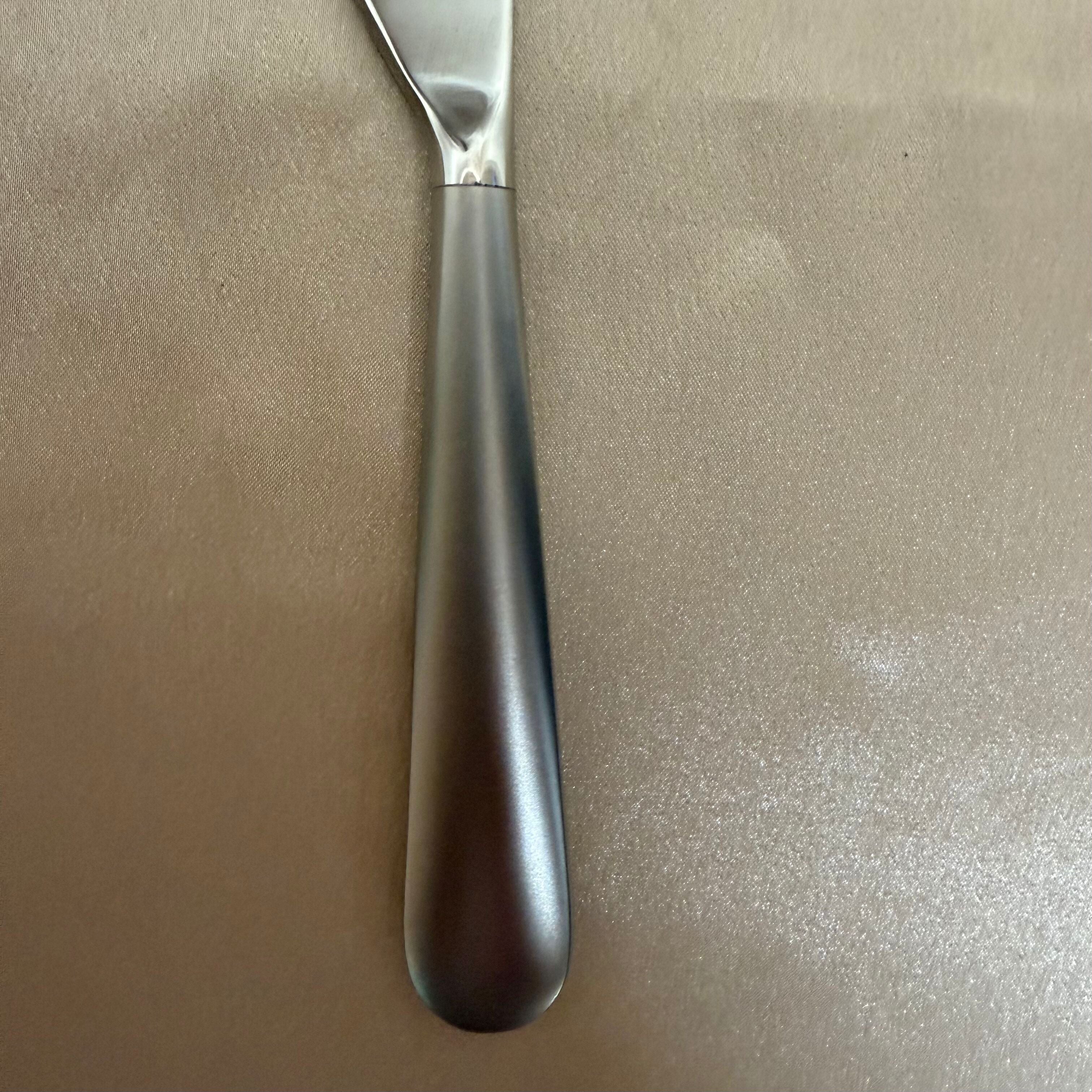 Christofle Origine Matte Stainless Steel Dinner Knife Set of 12 2452012