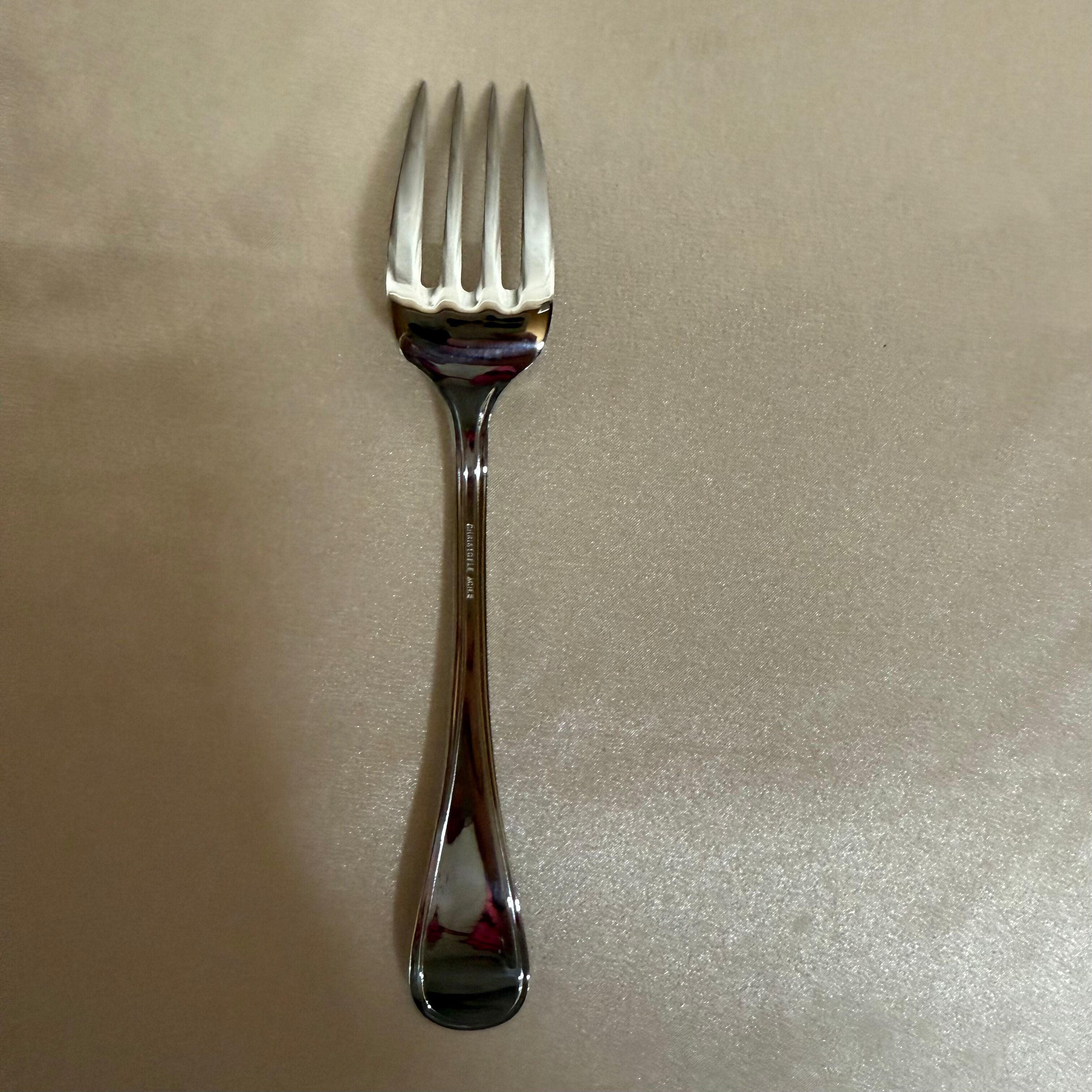 Christofle Calissa Stainless Steel Salad Fork 02435013