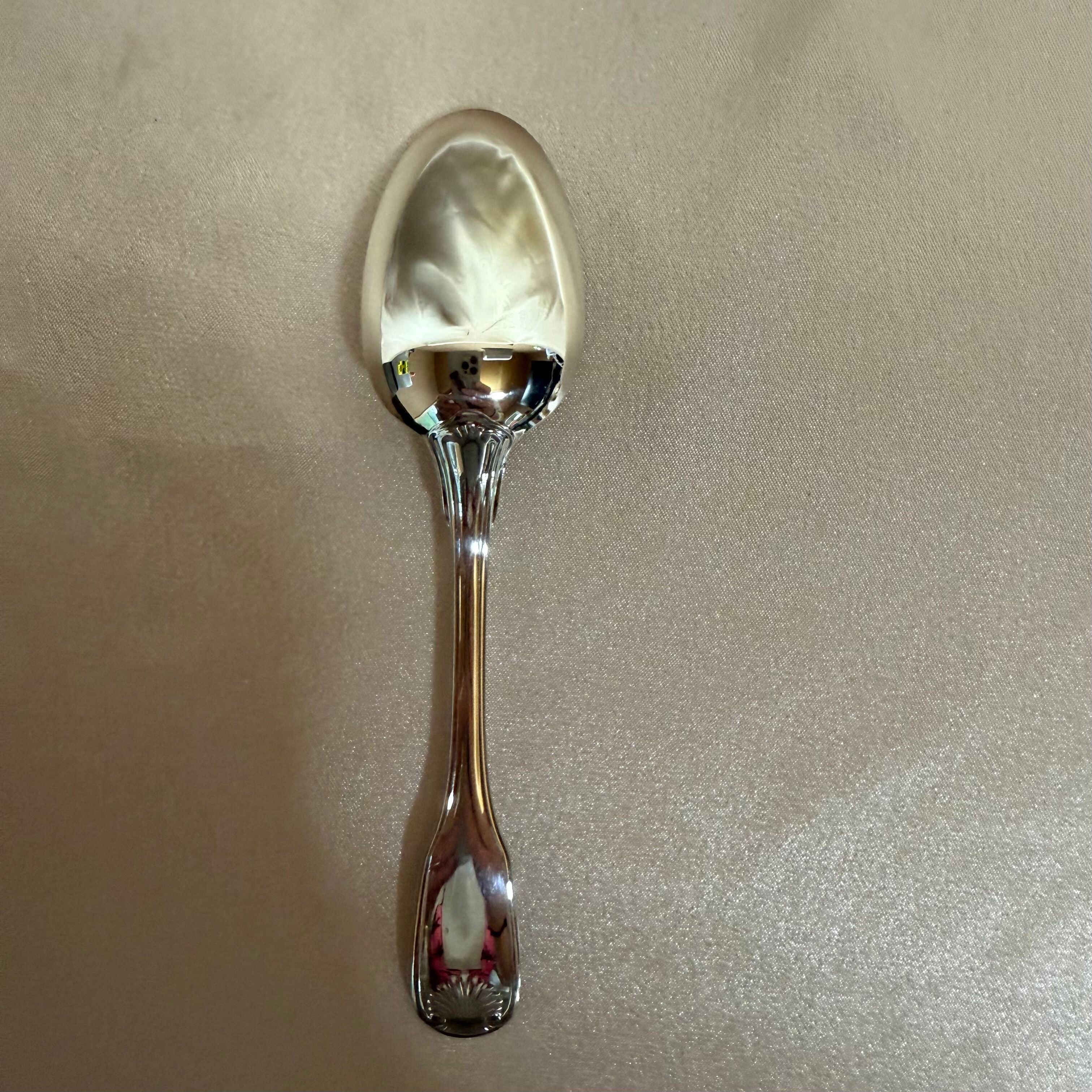 Christofle Marot Silver Plated Teaspoon Set of 9 0044004