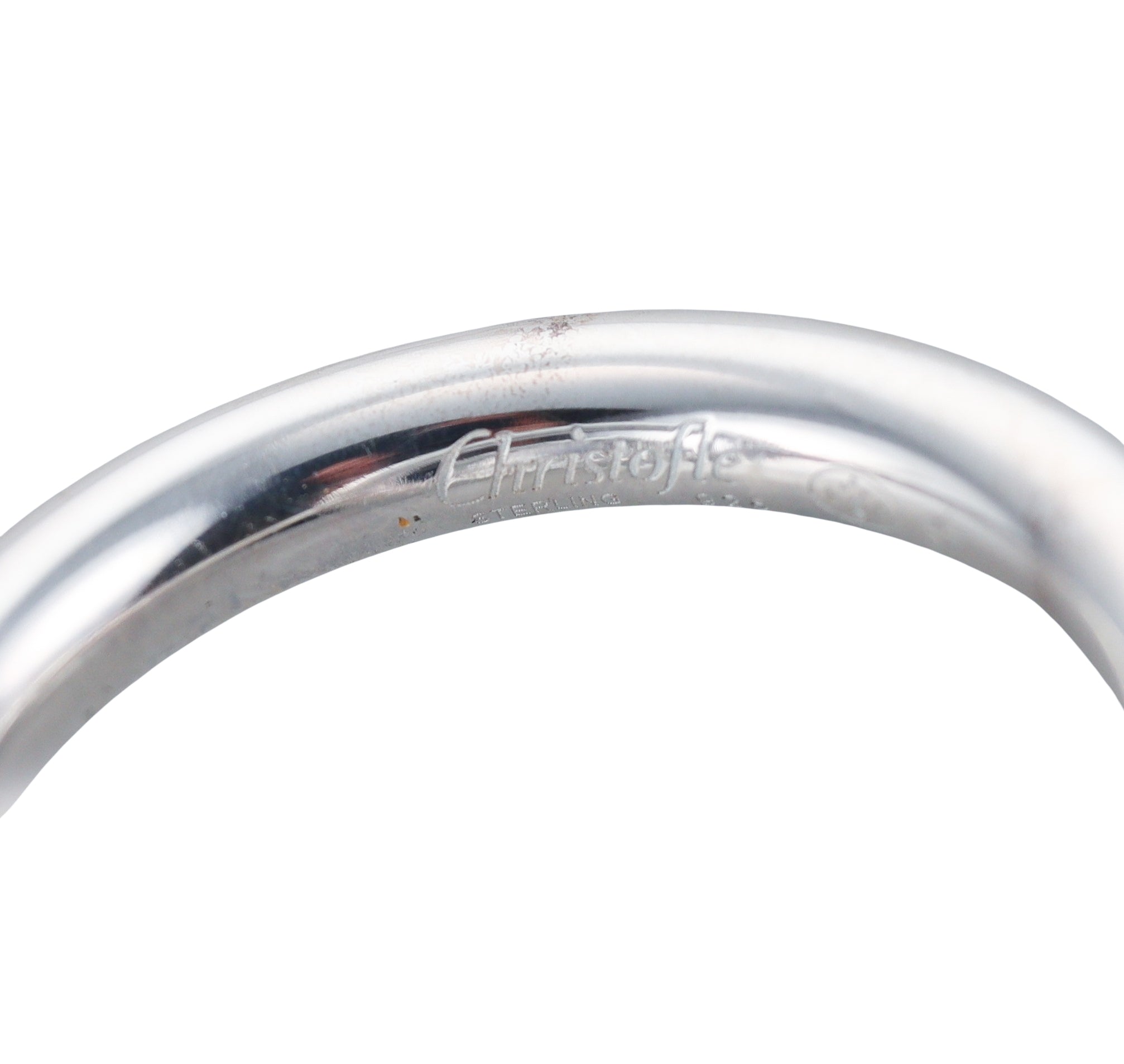 Idole De Christofle Sterling Silver & Rose Quartz Ring 6762157