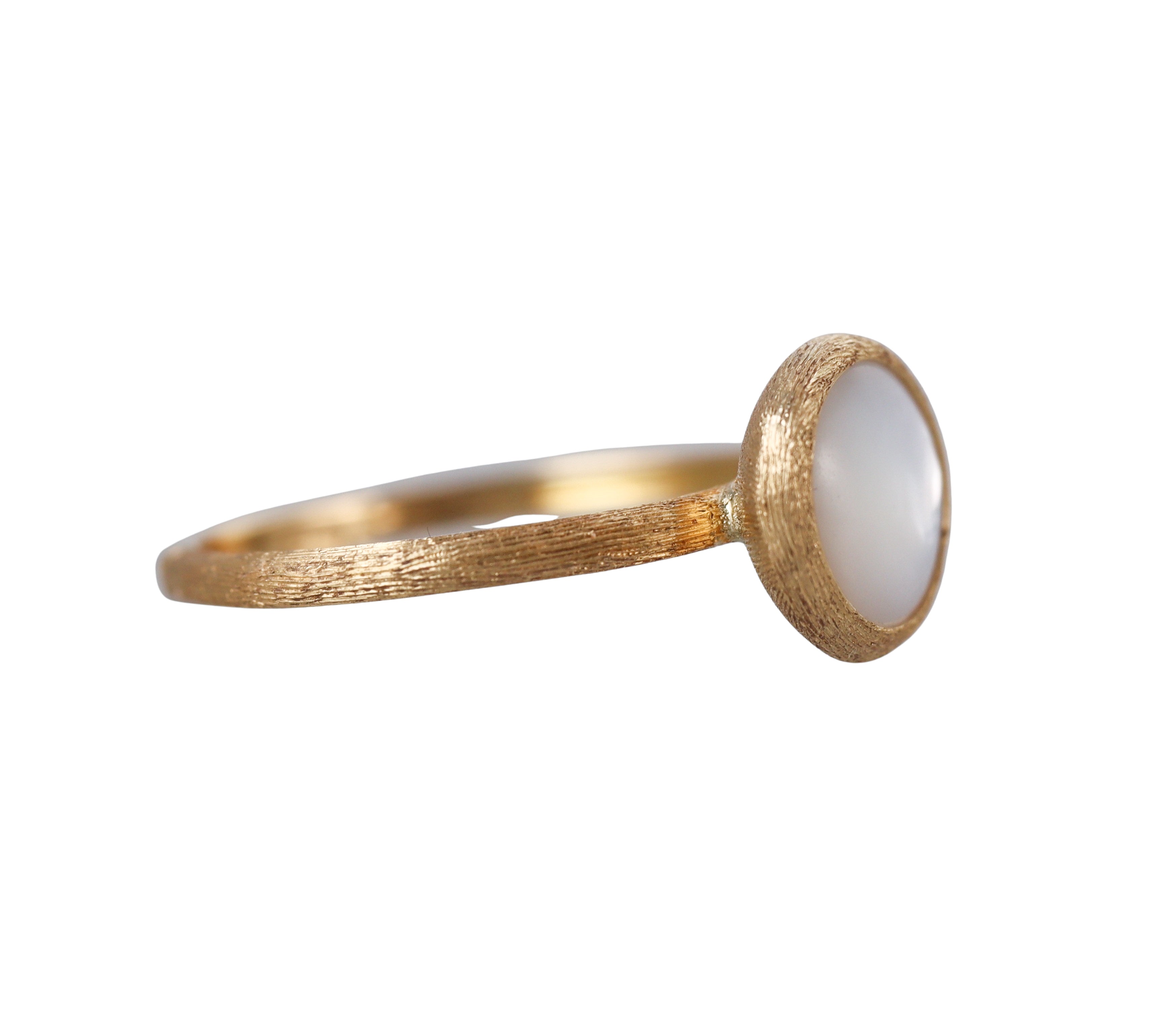 Marco Bicego Jaipur 18K Gold Mother of Pearl Small Ring