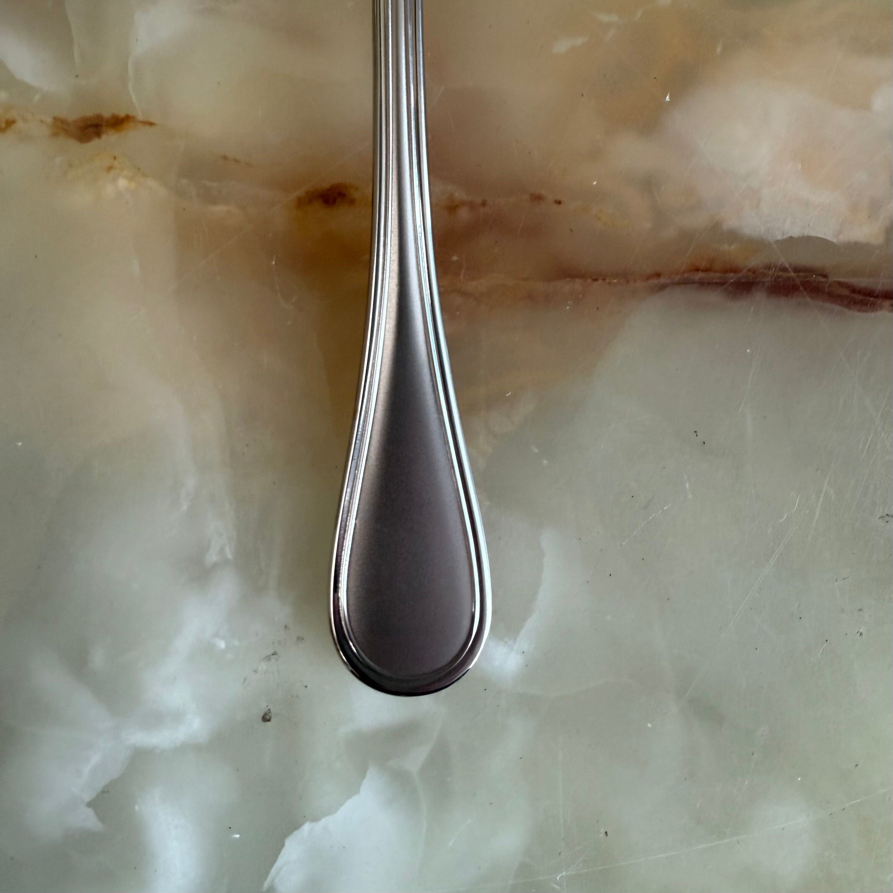 Christofle Albi Satin Stainless Steel Pastry Fork Set of 6 2424046