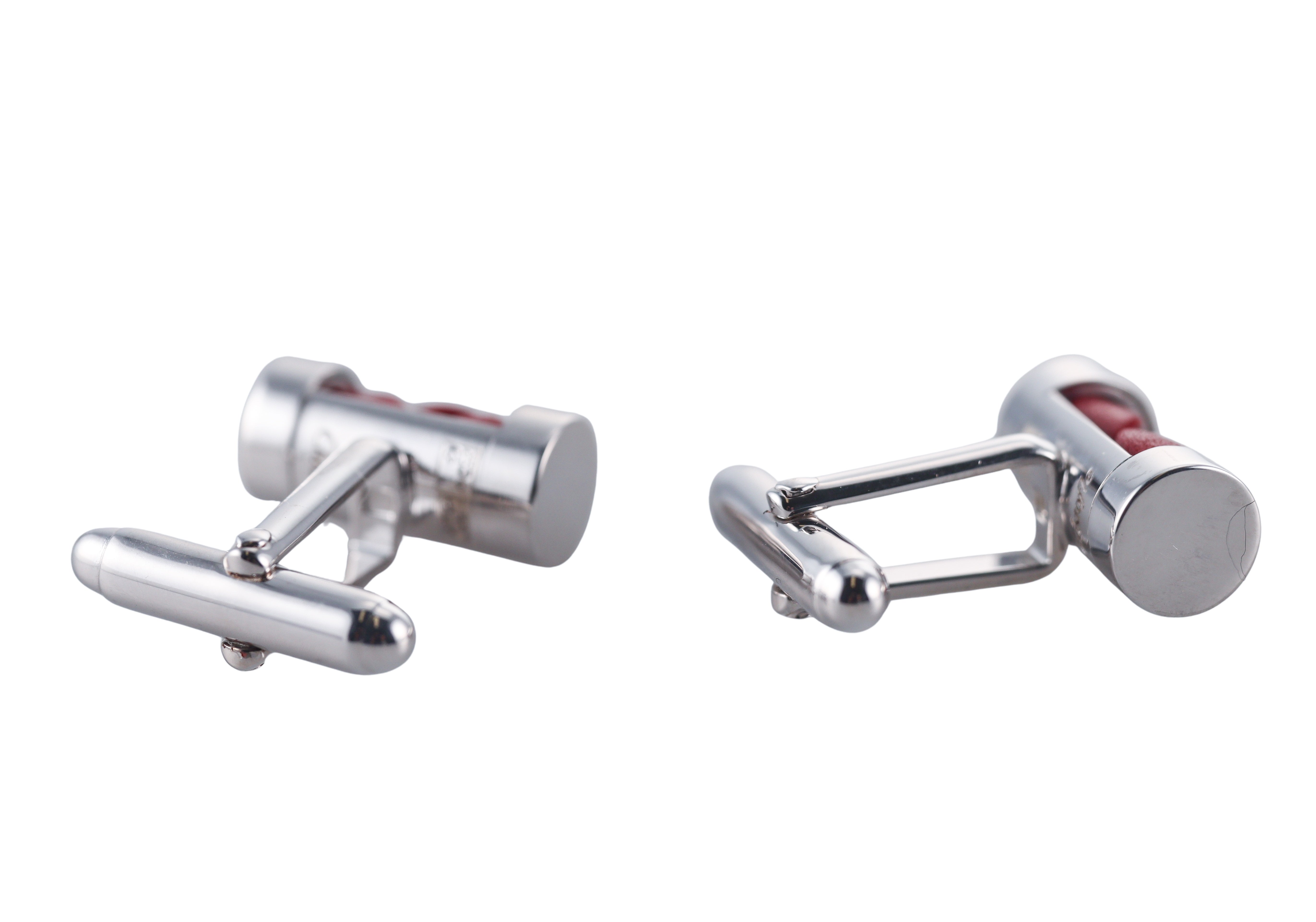 Christofle Duo Complice Sterling Silver Cufflinks 4254822