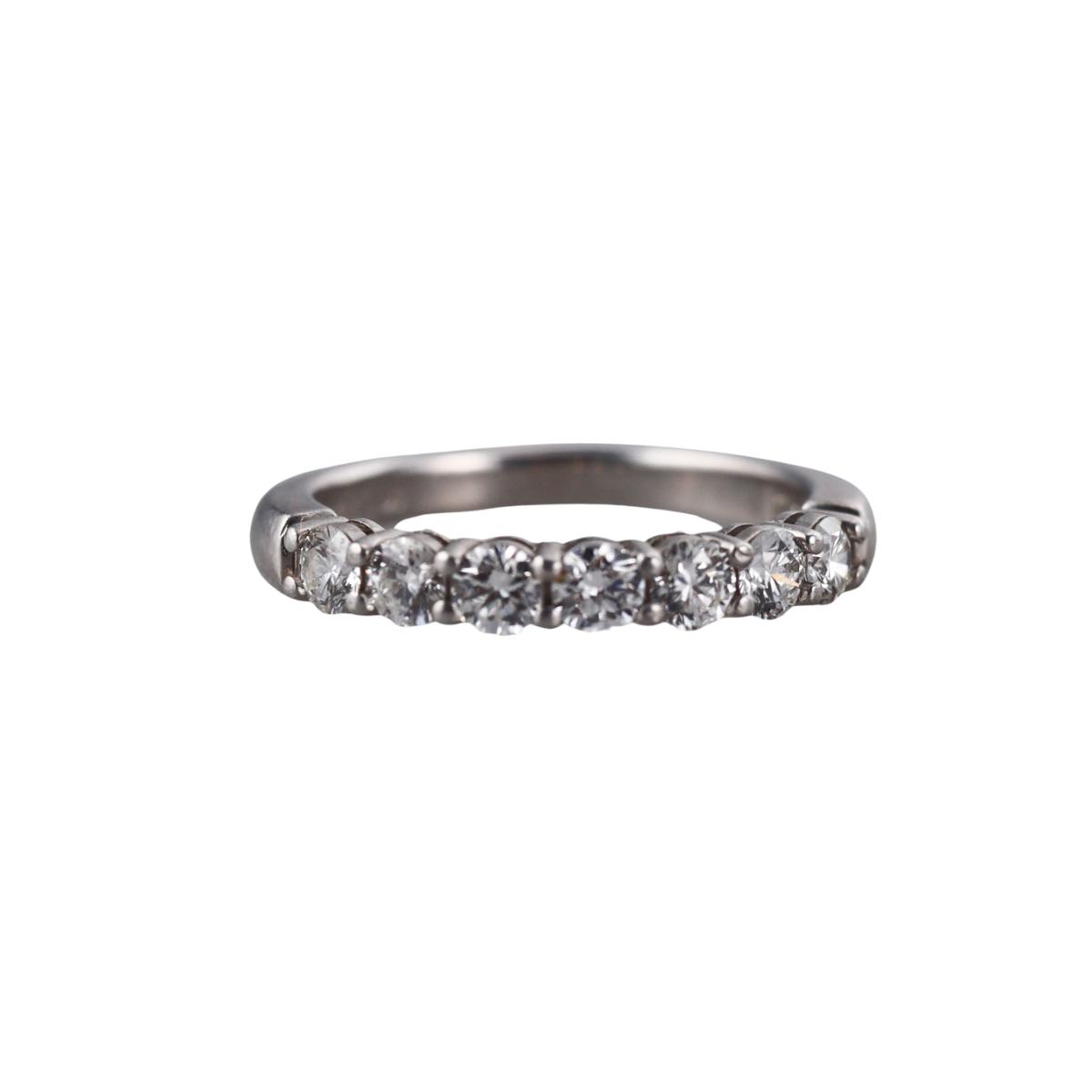 Tiffany & Co Platinum Diamond Band Ring