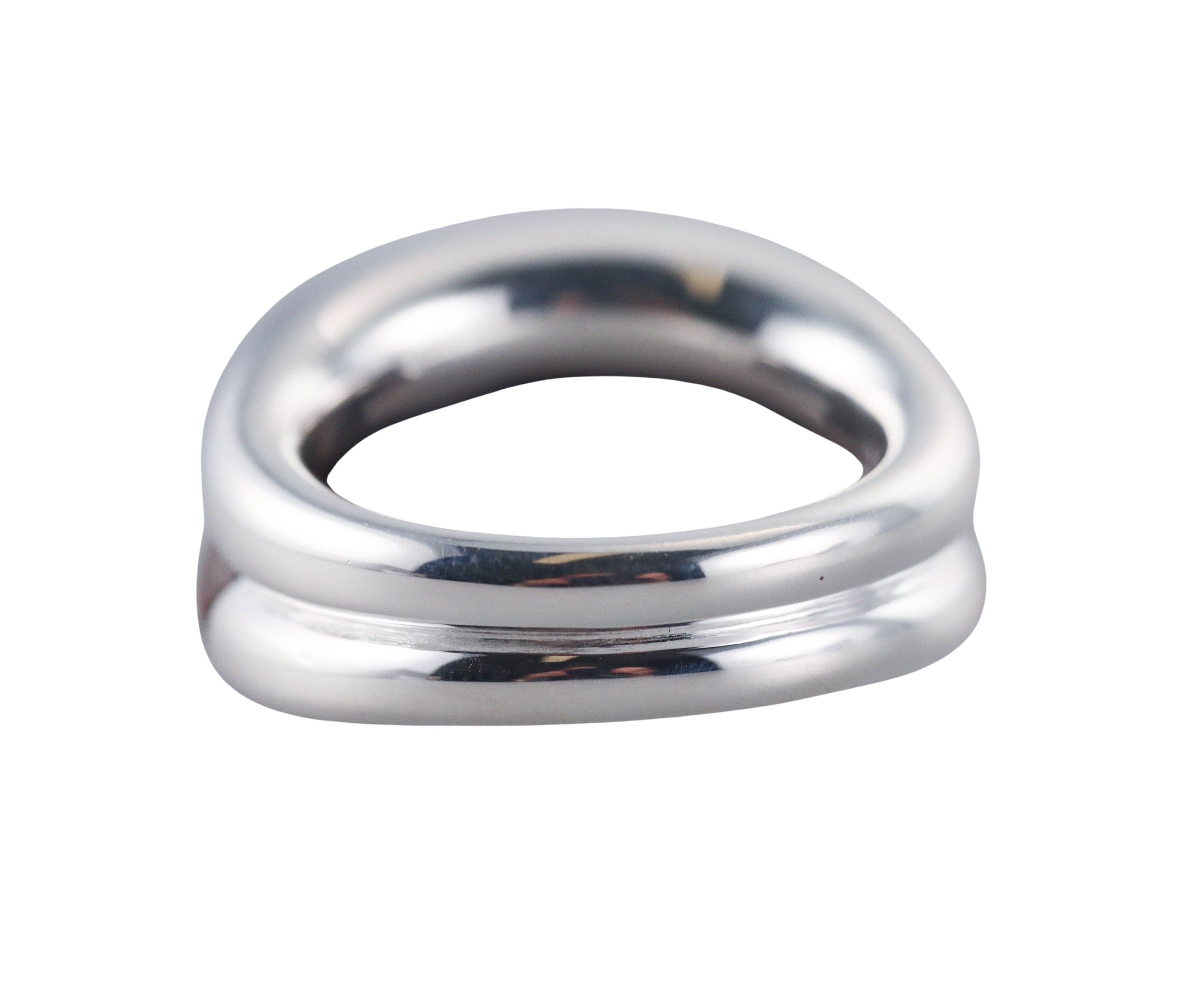 Idole De Christofle Sterling Silver & Rosewood Ring 6706053