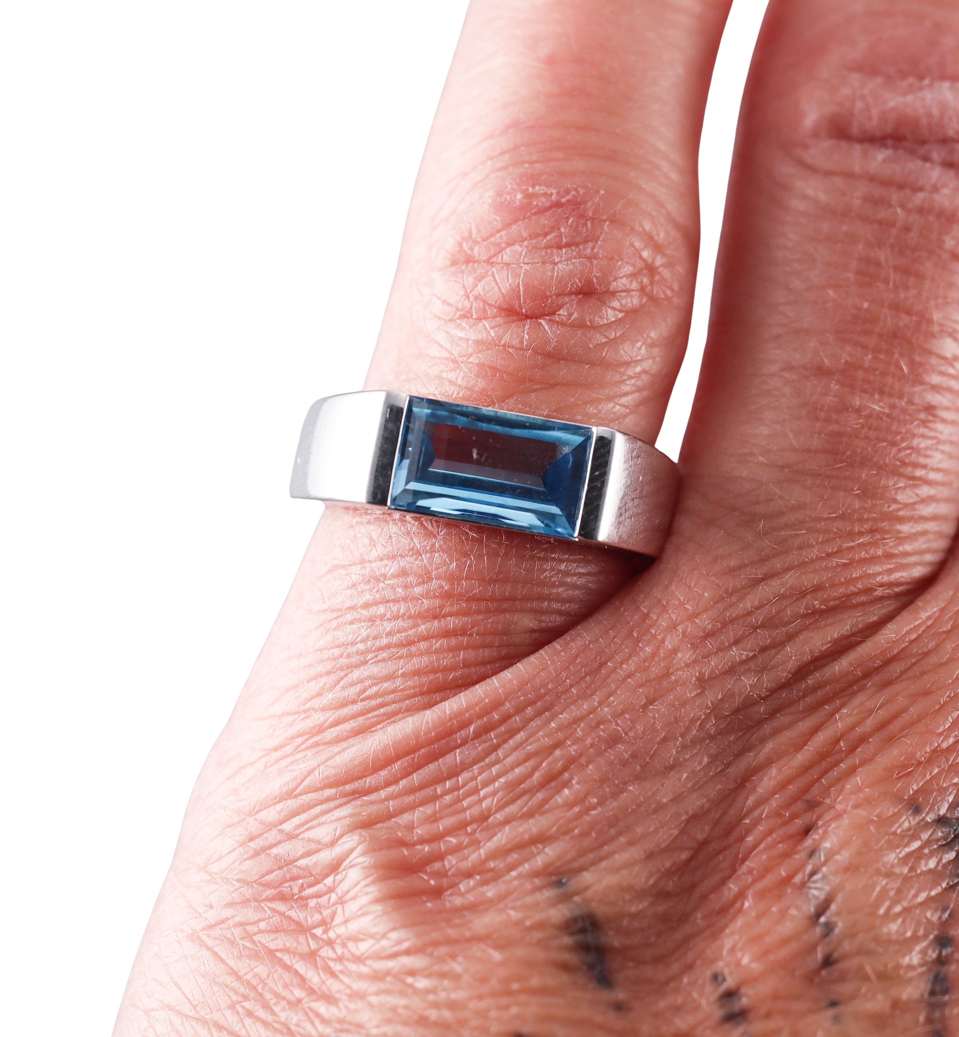 Montblanc Boheme Sterling Topaz Ring 36260