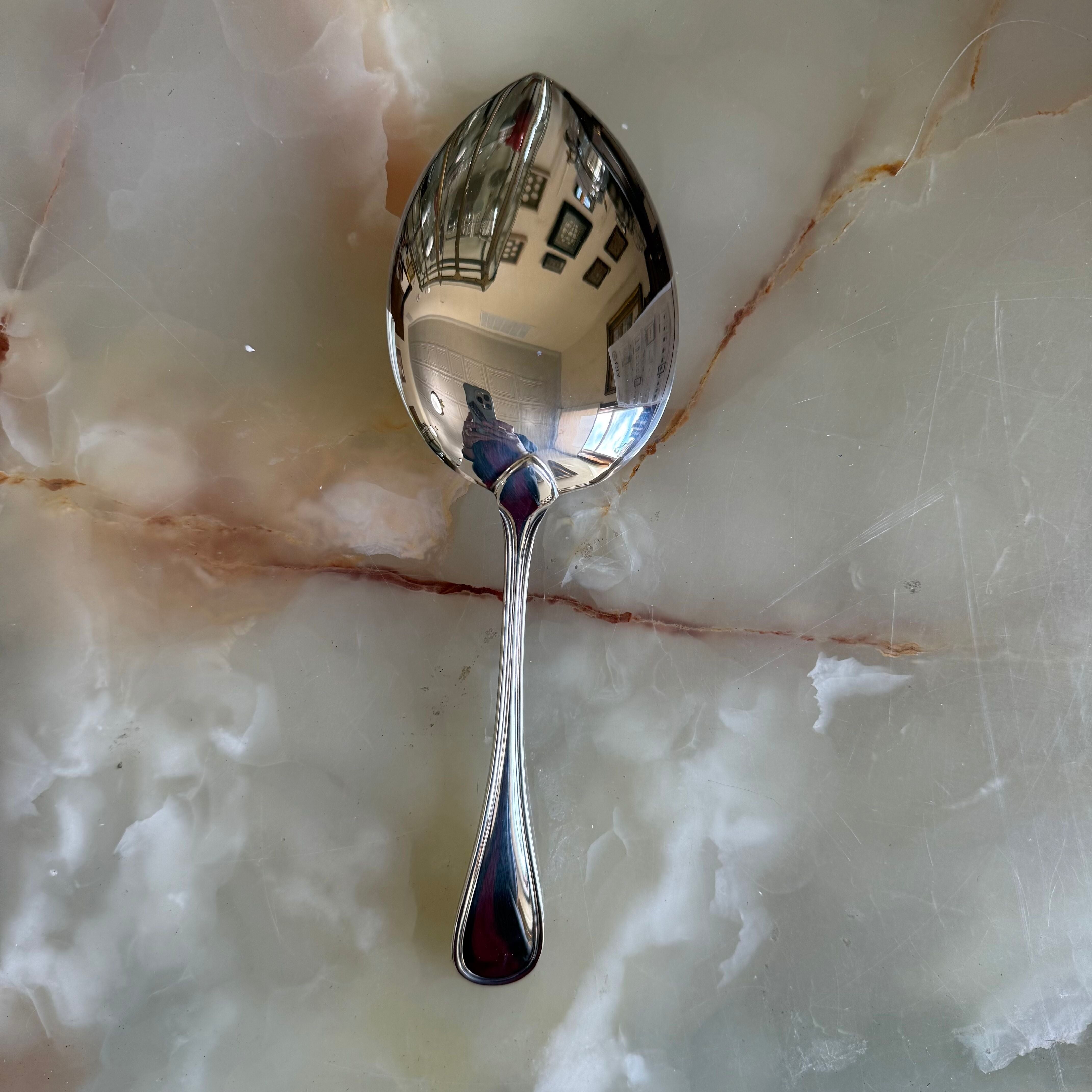 Christofle Albi Silver Plated Flat Ice Cream Server 0021071