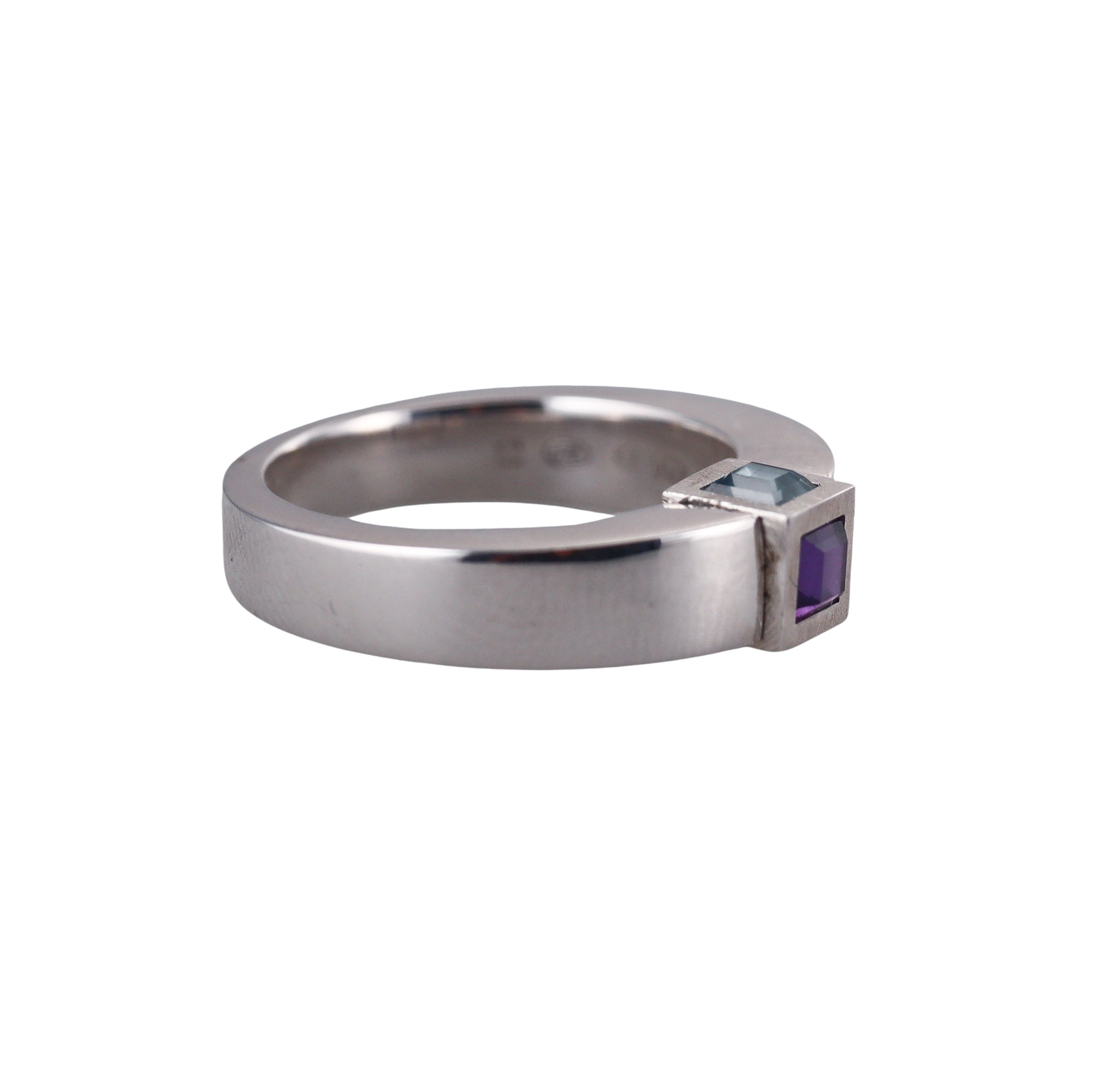 Montblanc Boheme Sterling Topaz Amethyst Ring 101411