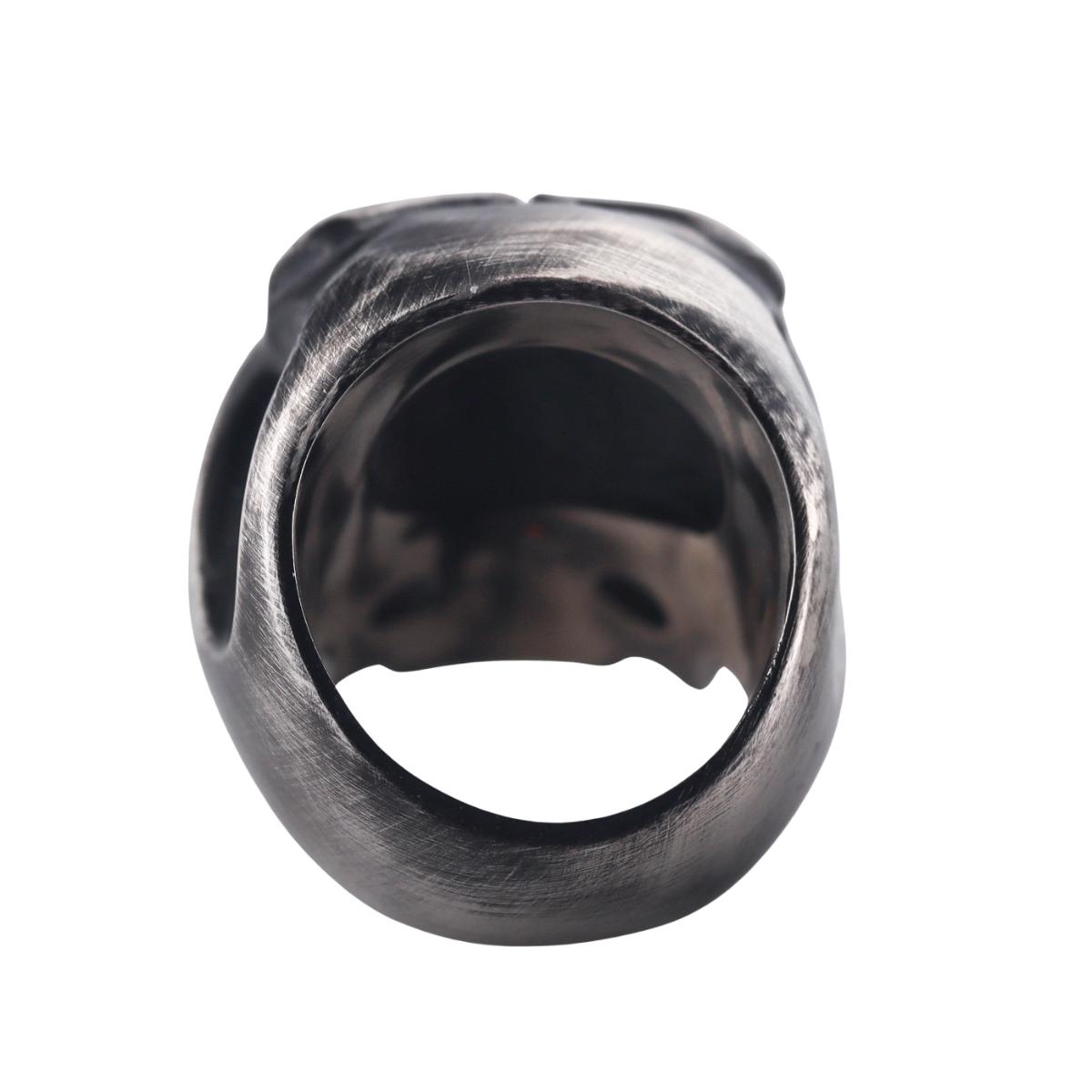 Bomberg Hell Boy Black Crystal Ring